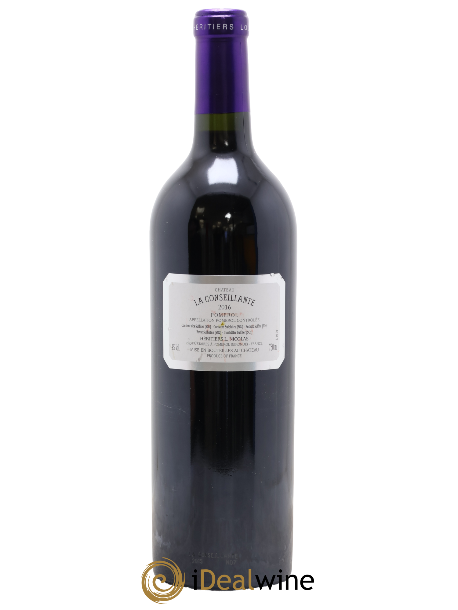Château la Conseillante 2016 - Posten von 1 Flasche - 1