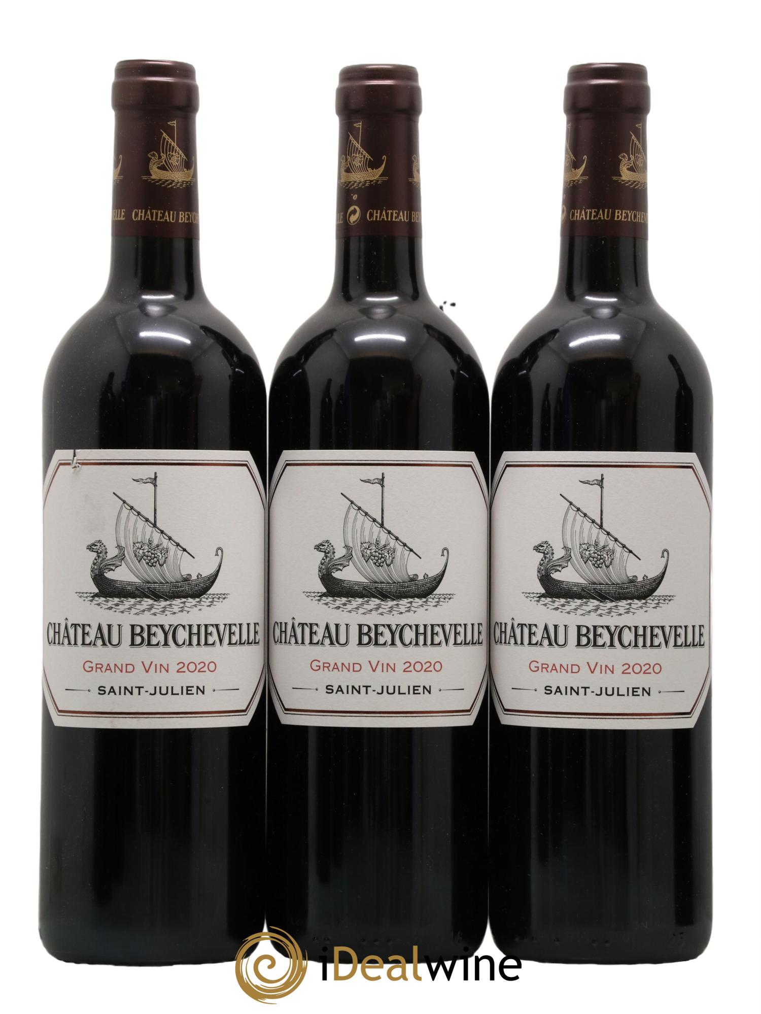 Château Beychevelle 4ème Grand Cru Classé 2020 - Lot de 6 bouteilles - 1