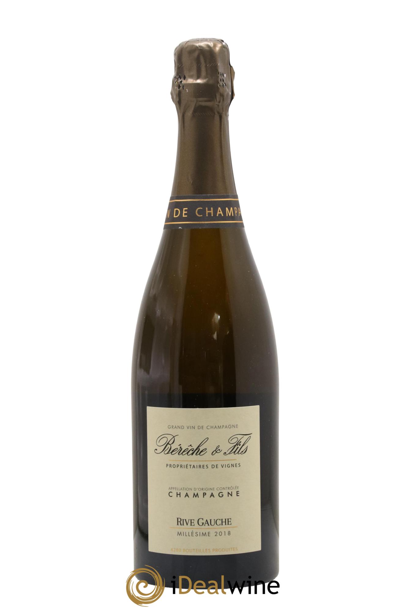 Rive Gauche Extra-Brut Bérêche et Fils 2018 - Lot de 1 bouteille - 0
