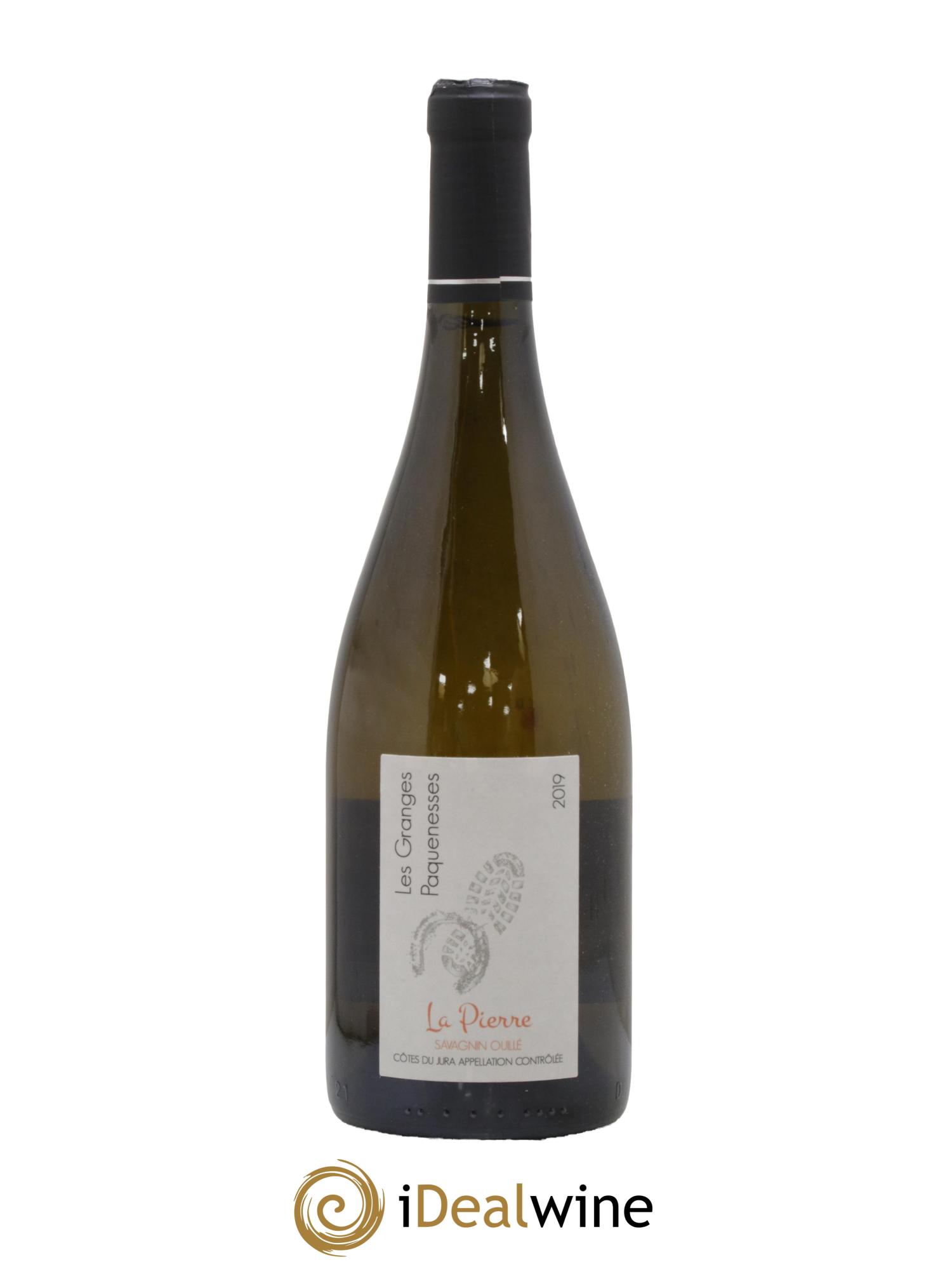Côtes du Jura La Pierre Ouillé Les granges Paquenesses 2019 - Lot de 1 bouteille - 0
