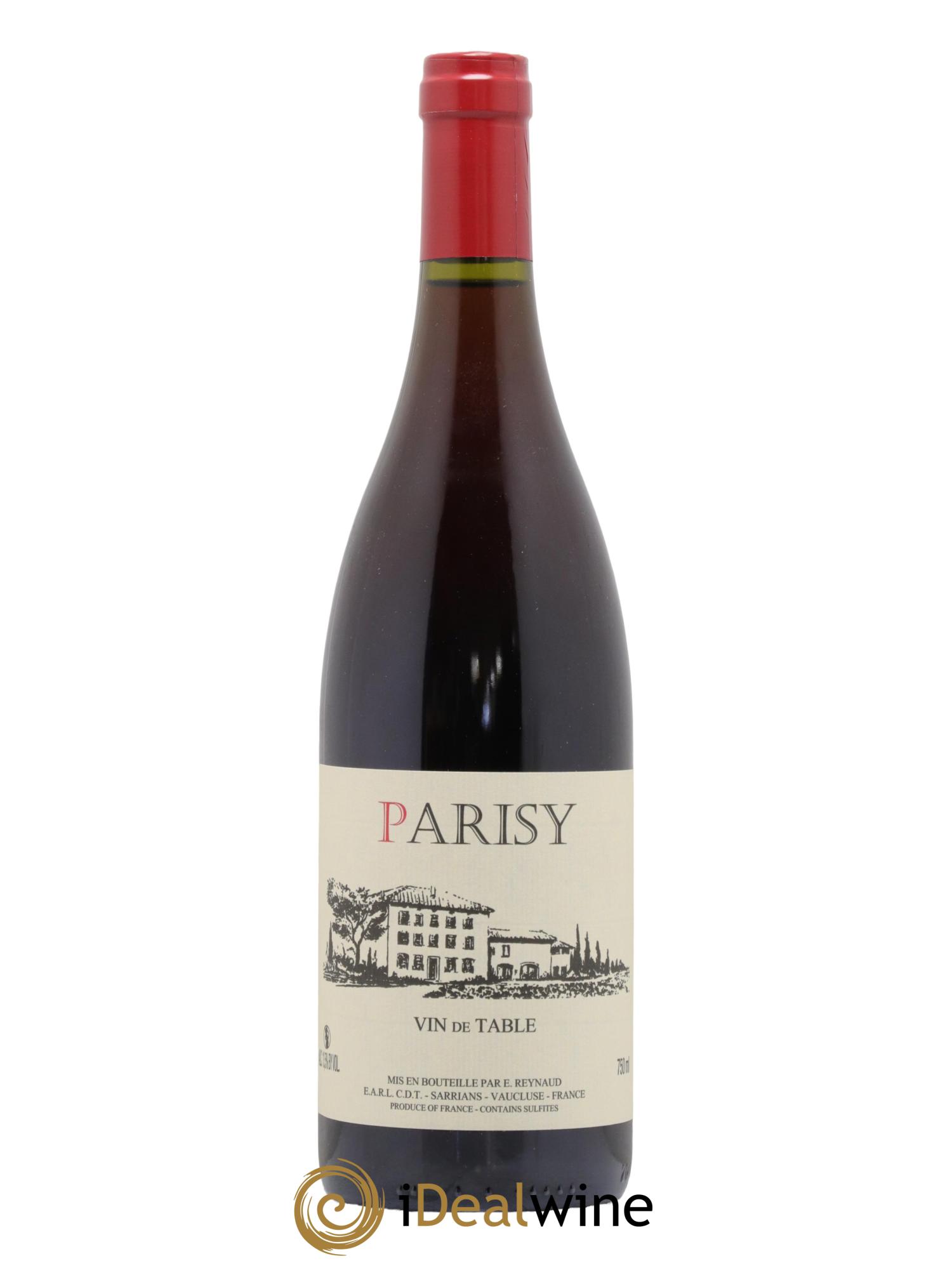Vin de Table Parisy Emmanuel Reynaud - Posten von 1 Flasche - 0