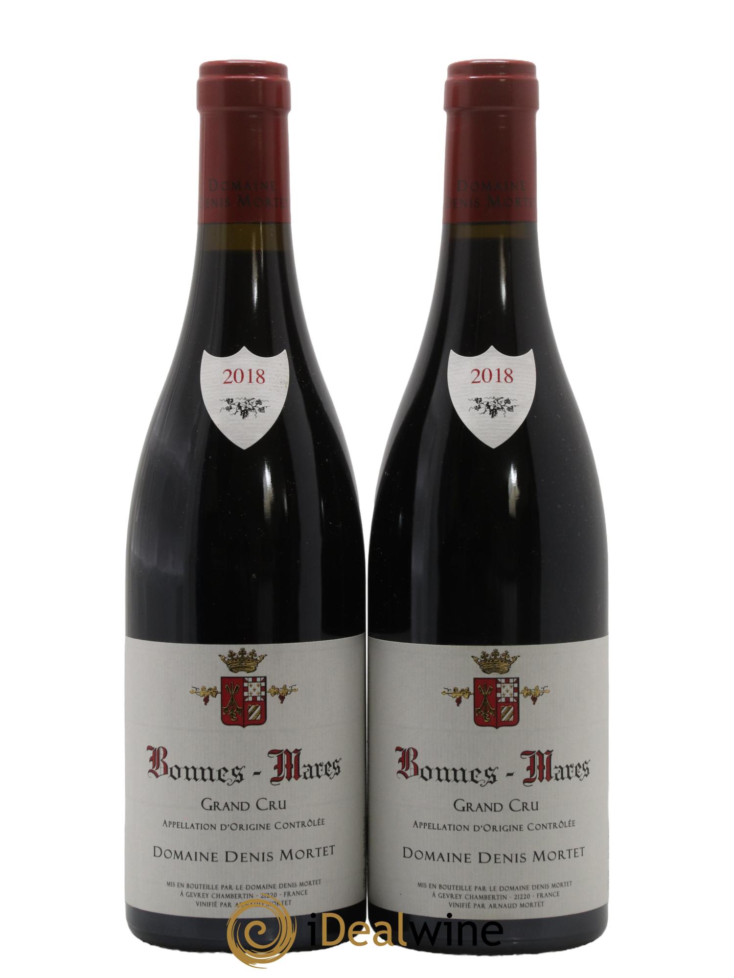 Bonnes-Mares Grand Cru Denis Mortet (Domaine) 2018 - Lotto di 2 bottiglie - 0
