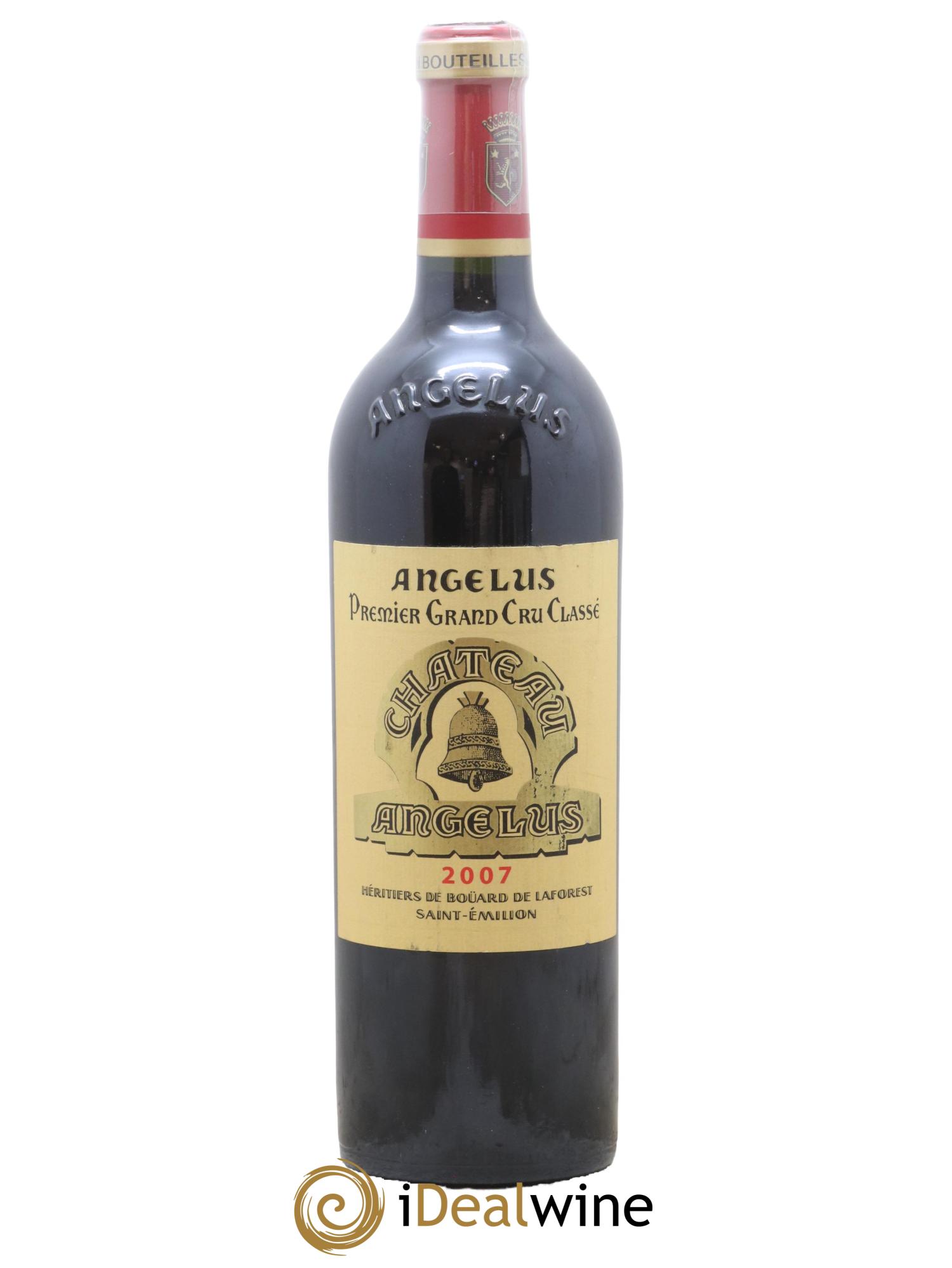 Château Angélus 1er Grand Cru Classé A 2007 - Lot de 1 bouteille - 0