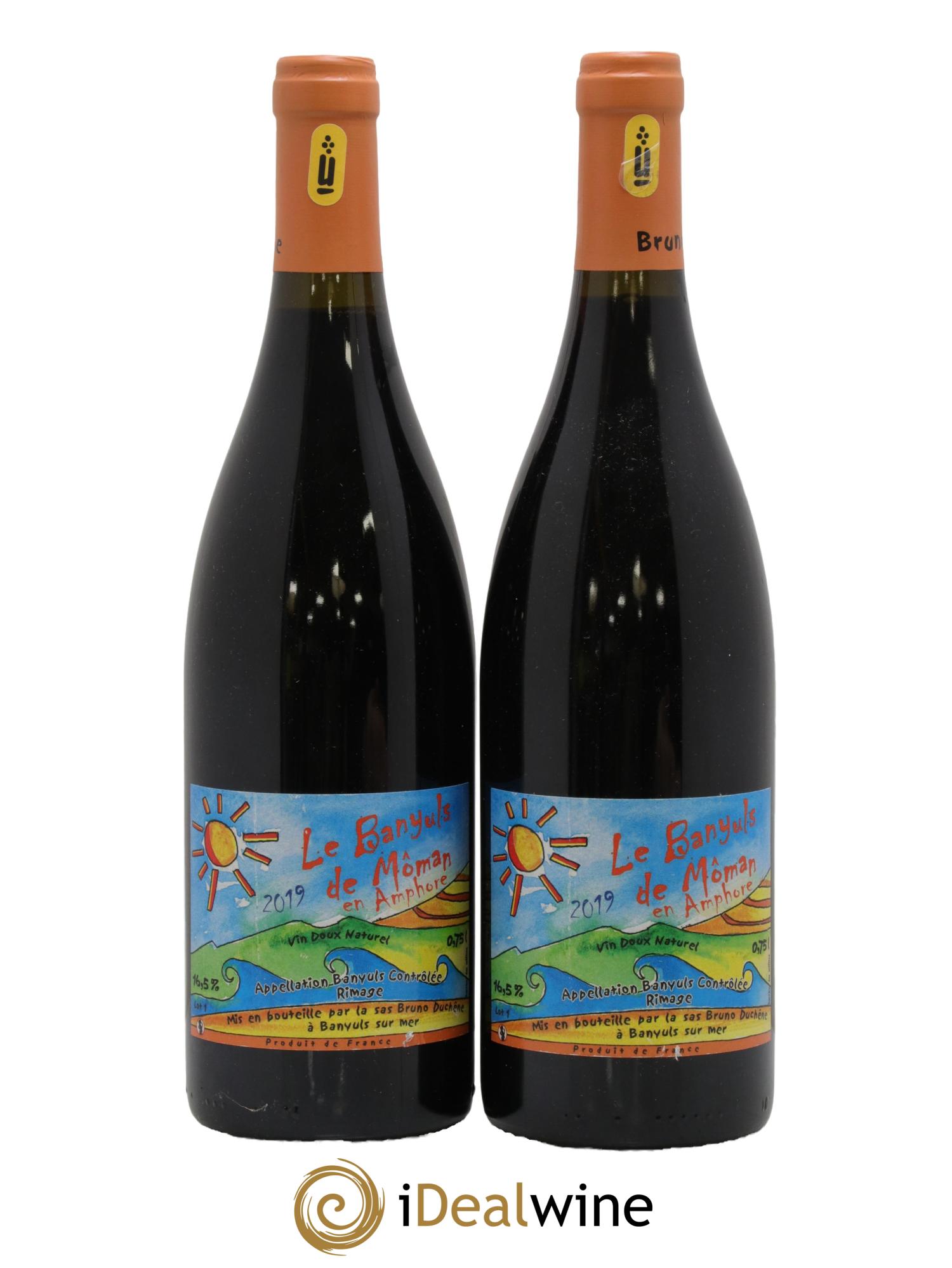 Banyuls Le Banyuls de Moman Bruno Duchêne 2019 - Lot de 2 bouteilles - 0