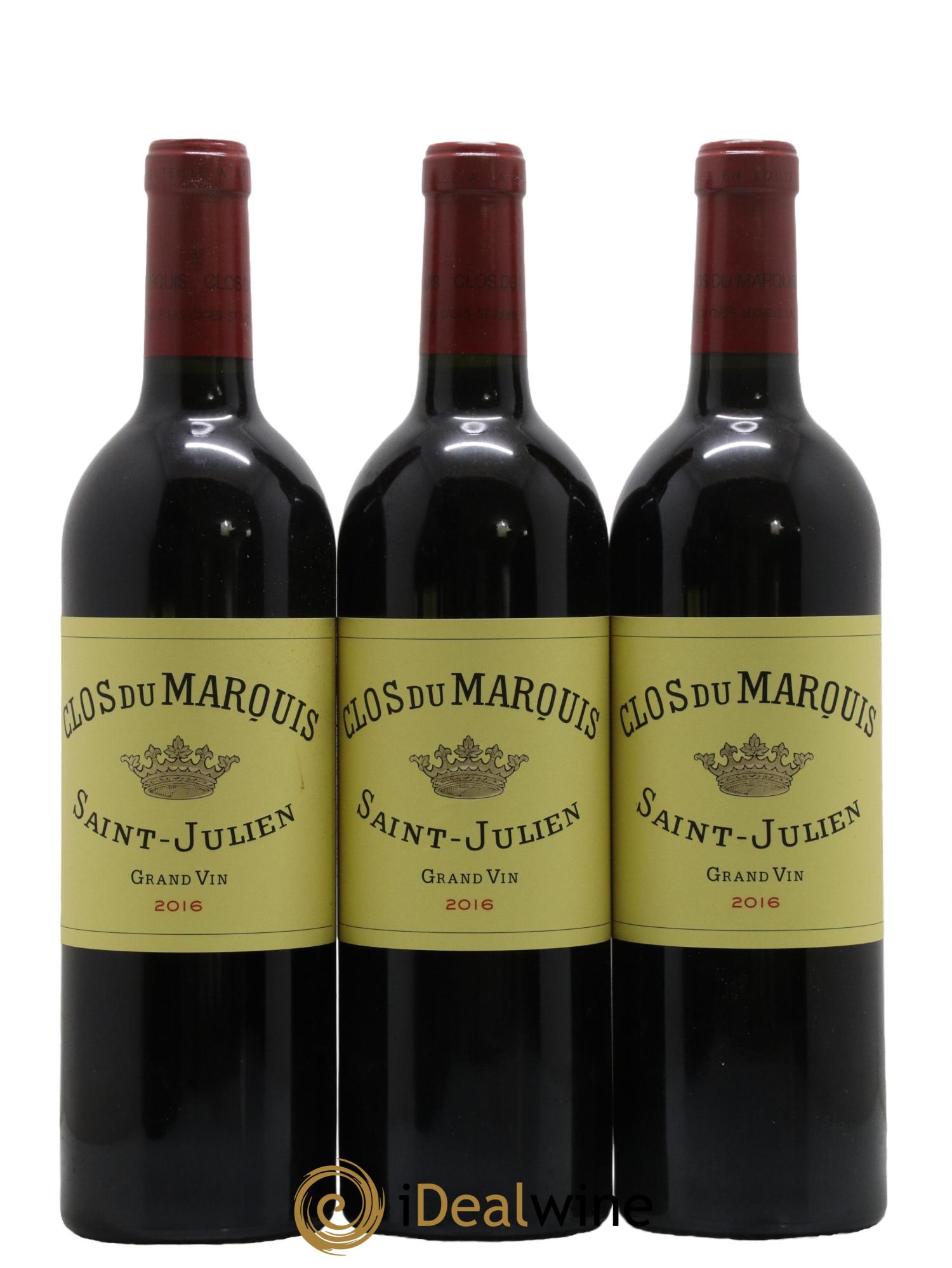 Clos du Marquis  2016 - Lot of 6 bottles - 1