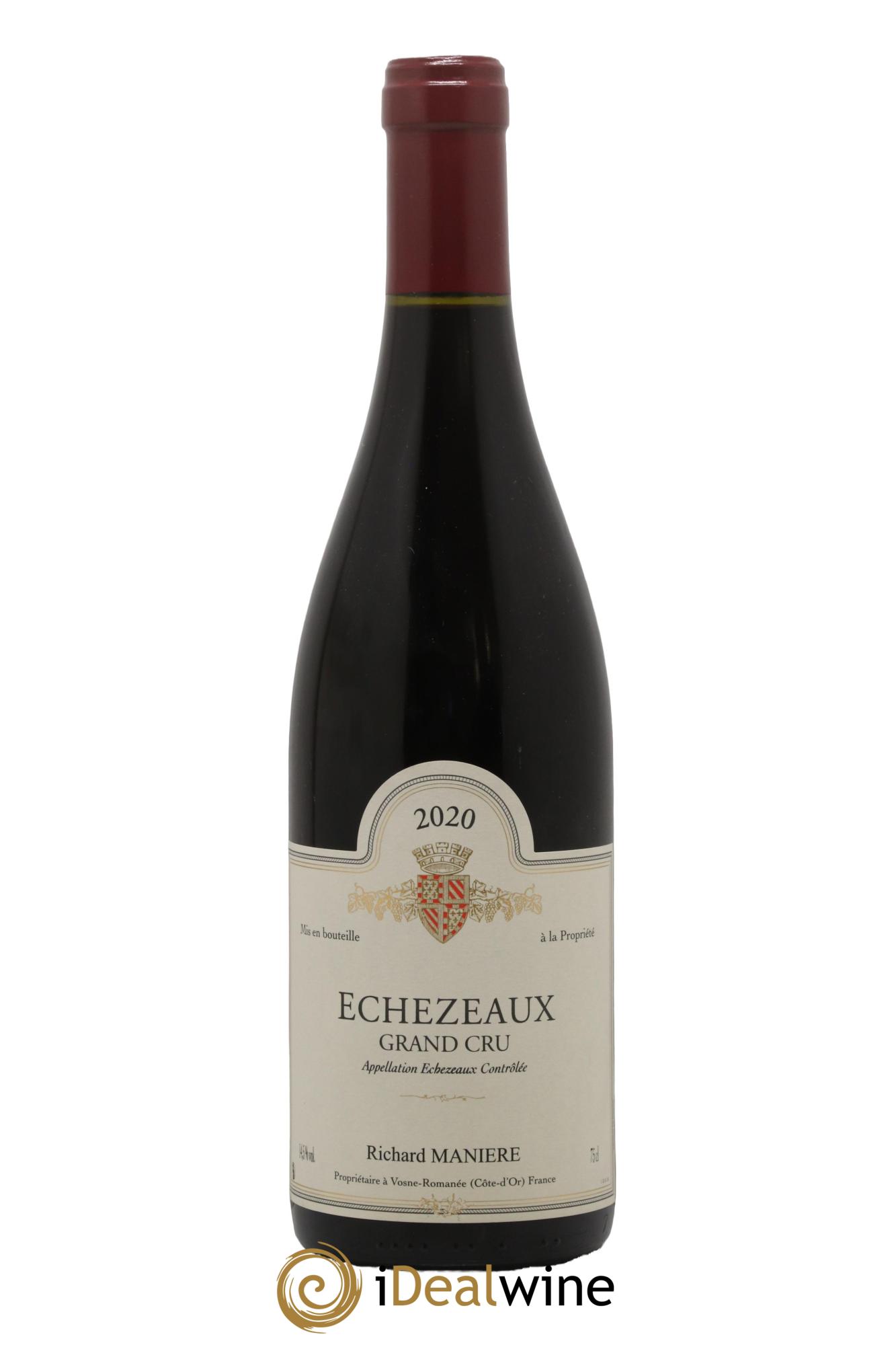 Echezeaux Grand Cru Richard Manière 2020 - Lot de 1 bouteille - 0