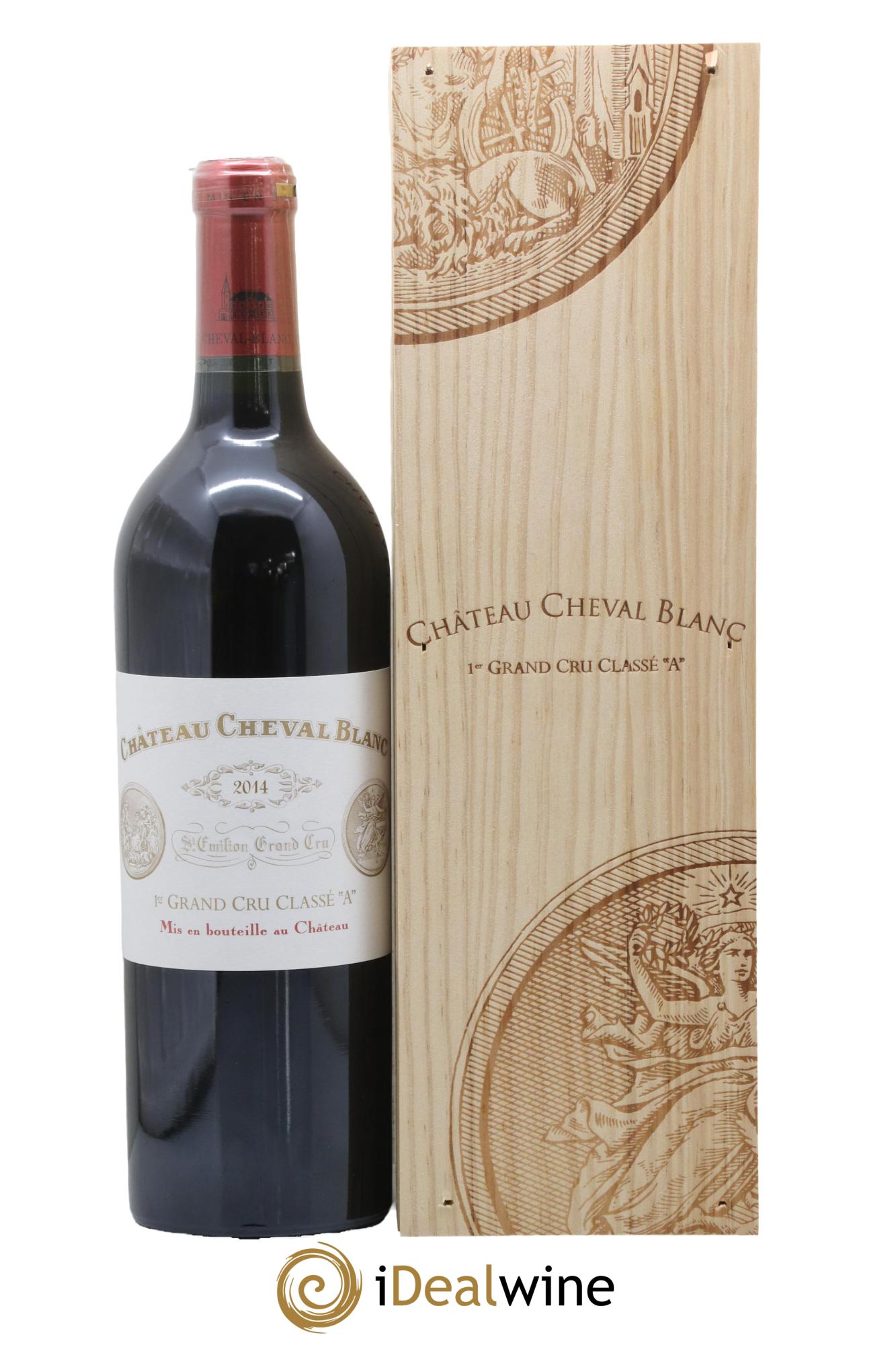 Château Cheval Blanc 1er Grand Cru Classé A 2014 - Lot de 1 bouteille - 0