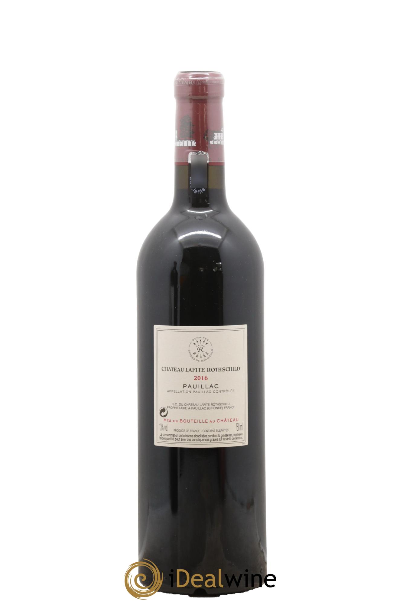 Château Lafite Rothschild 1er Grand Cru Classé 2016 - Lot of 1 bottle - 1