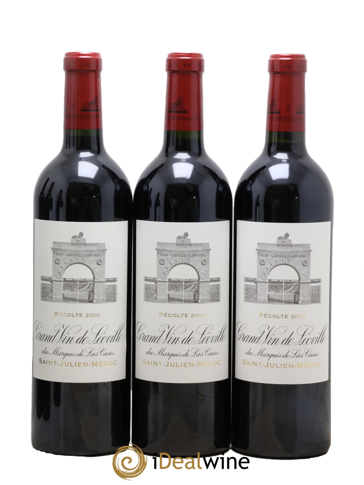 Château Léoville Las Cases 2ème Grand Cru Classé 2009 - Lotto di 6 bottiglie - 1
