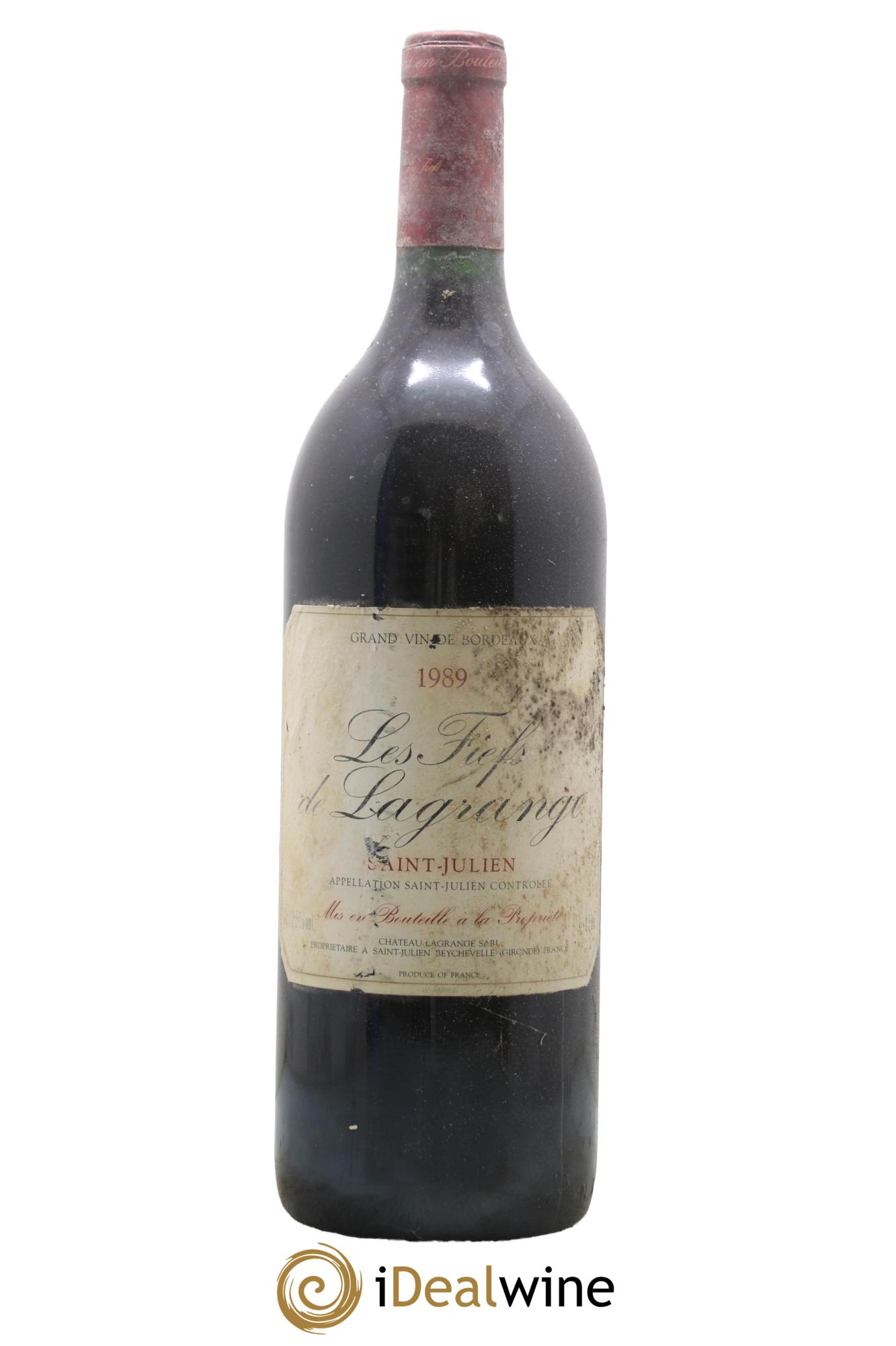 Les Fiefs de Lagrange Second Vin 1989 - Lot de 1 magnum - 0