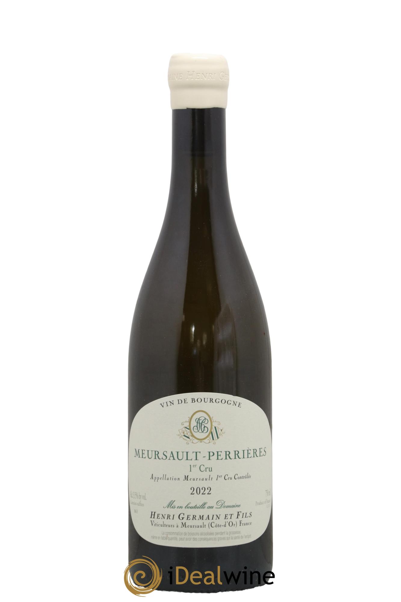 Meursault 1er Cru Perrières Henri Germain 2022 - Lot de 1 bouteille - 0