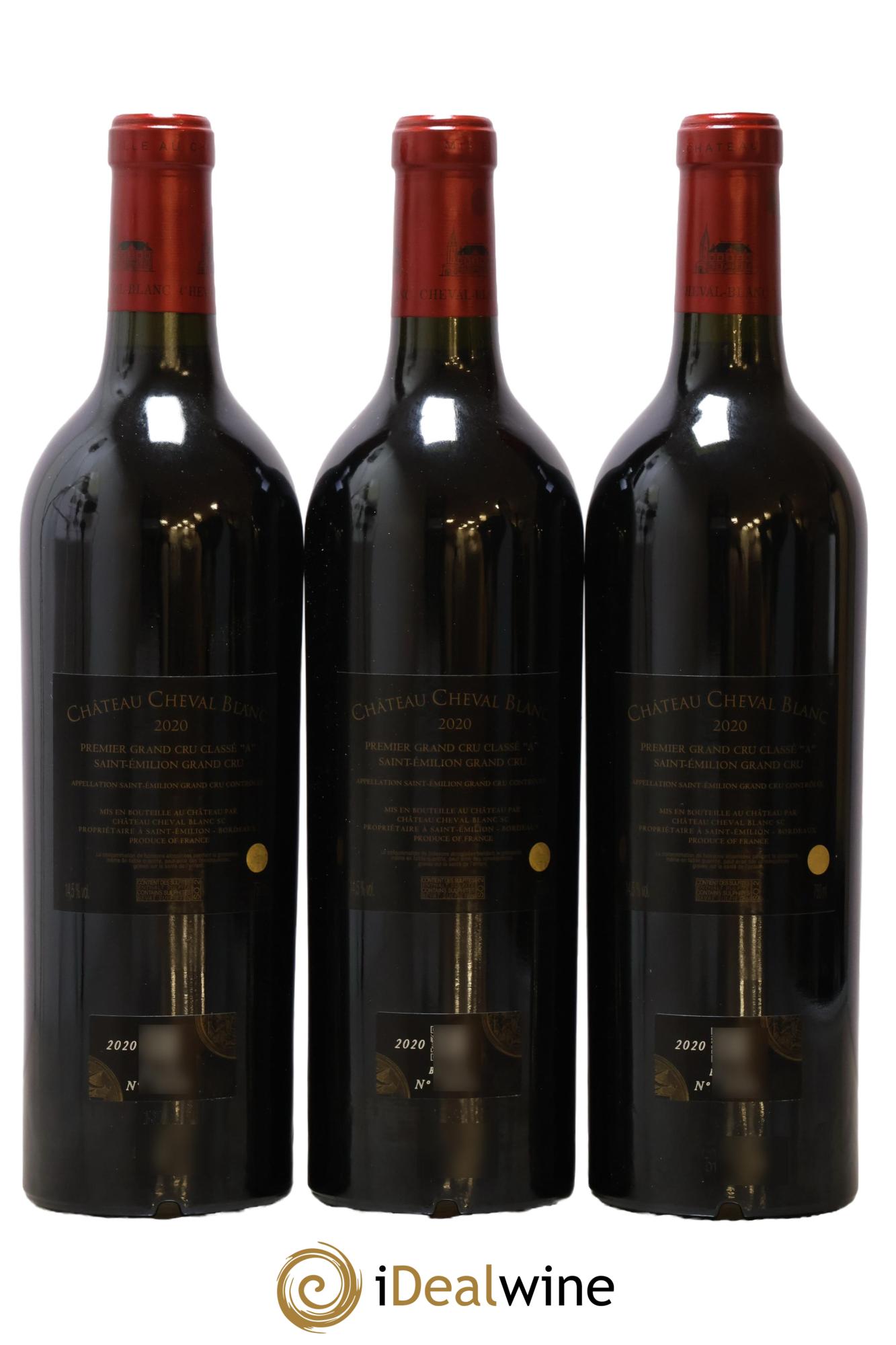 Château Cheval Blanc 1er Grand Cru Classé A 2020 - Posten von 6 Flaschen - 2