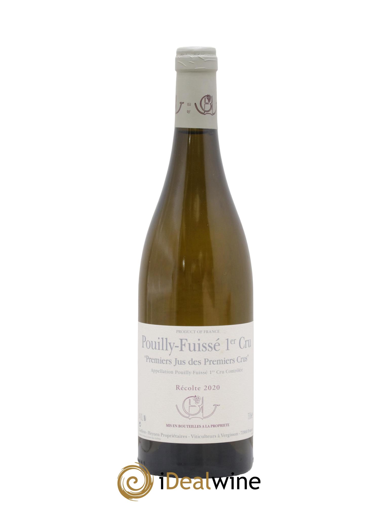 Pouilly-Fuissé 1er Cru Premiers Jus des Premiers Crus Guffens-Heynen 2020 - Lot of 1 bottle - 0