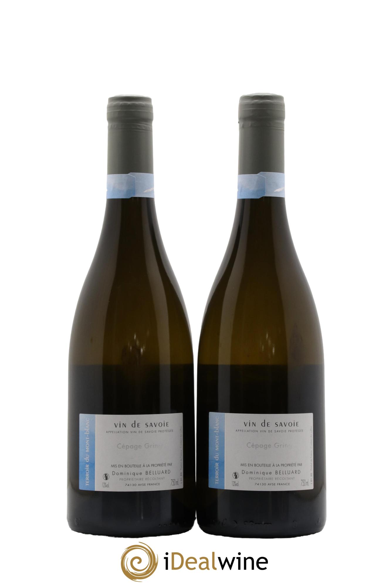 Vin de Savoie Eponyme Domaine Belluard 2020 - Lot de 2 bouteilles - 1