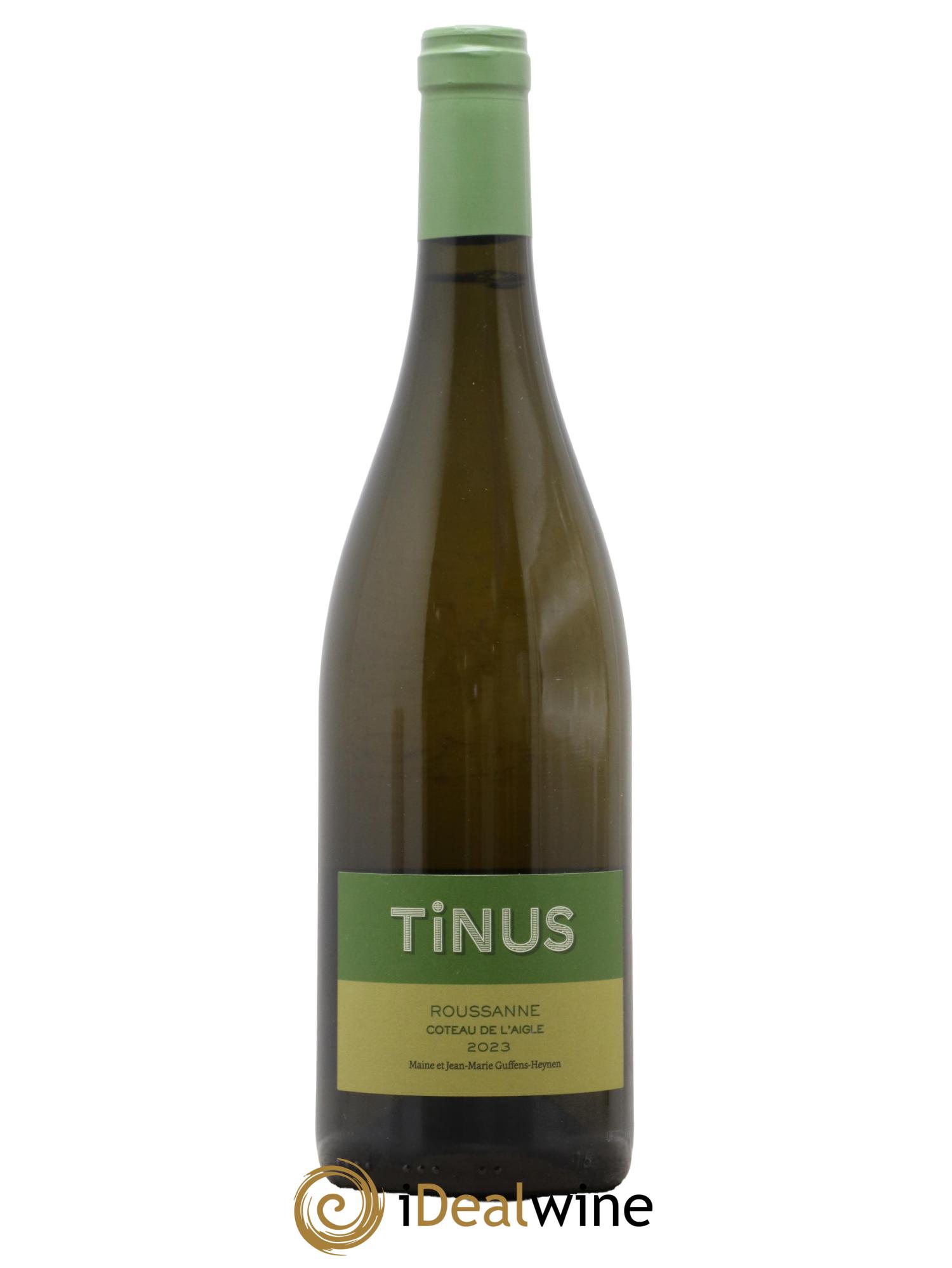 Vin de France Château des Tourettes Tinus Roussanne Coteau de l'Aigle Jean-Marie Guffens 2023 - Lot de 1 bouteille - 0
