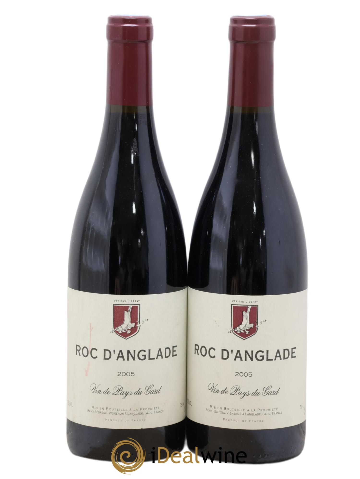 Gard Roc d'Anglade Rémy Pédréno 2005 - Lotto di 2 bottiglie - 0