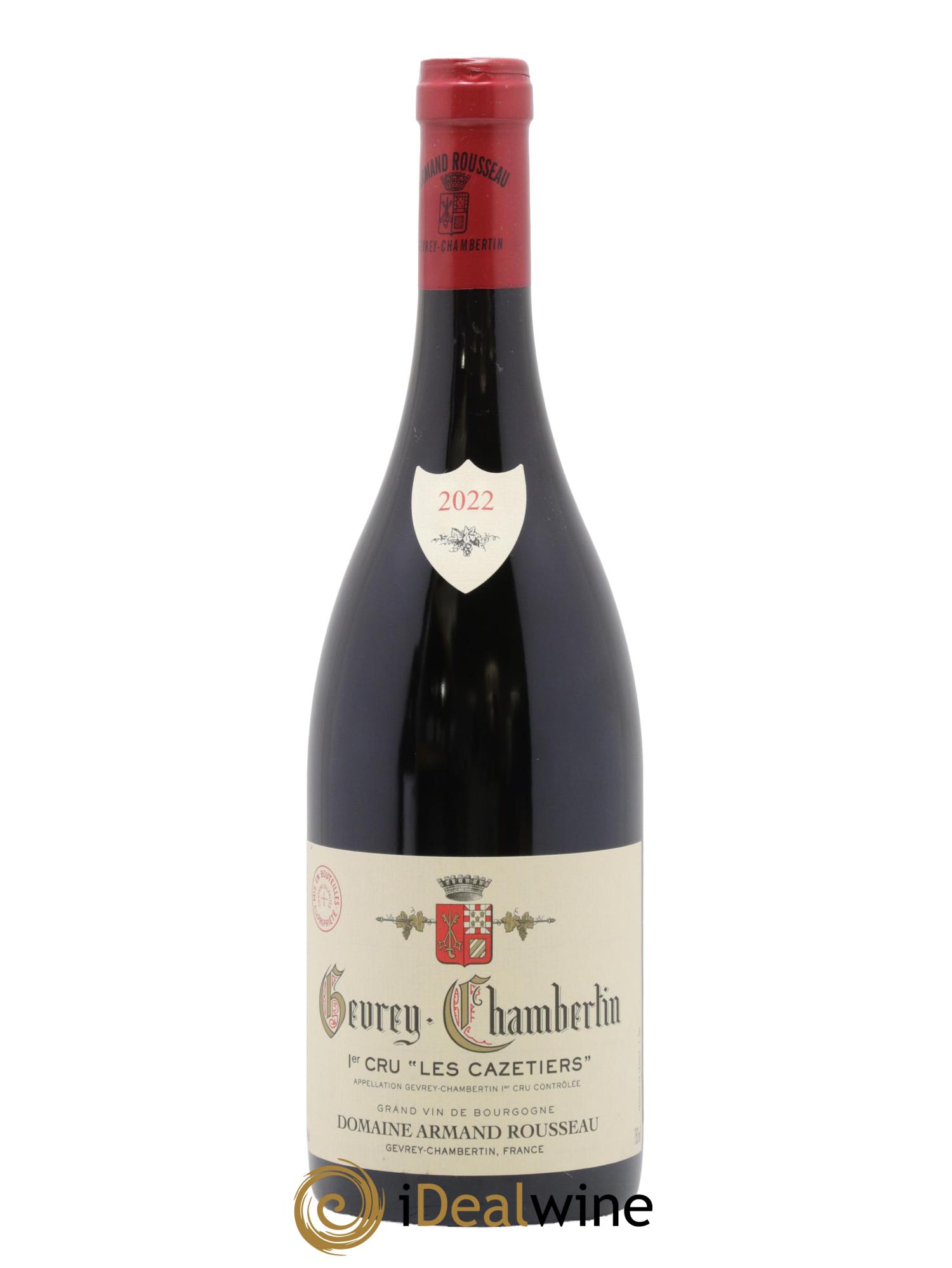 Gevrey-Chambertin 1er Cru Les Cazetiers Armand Rousseau (Domaine) 2022 - Lot de 1 bouteille - 0