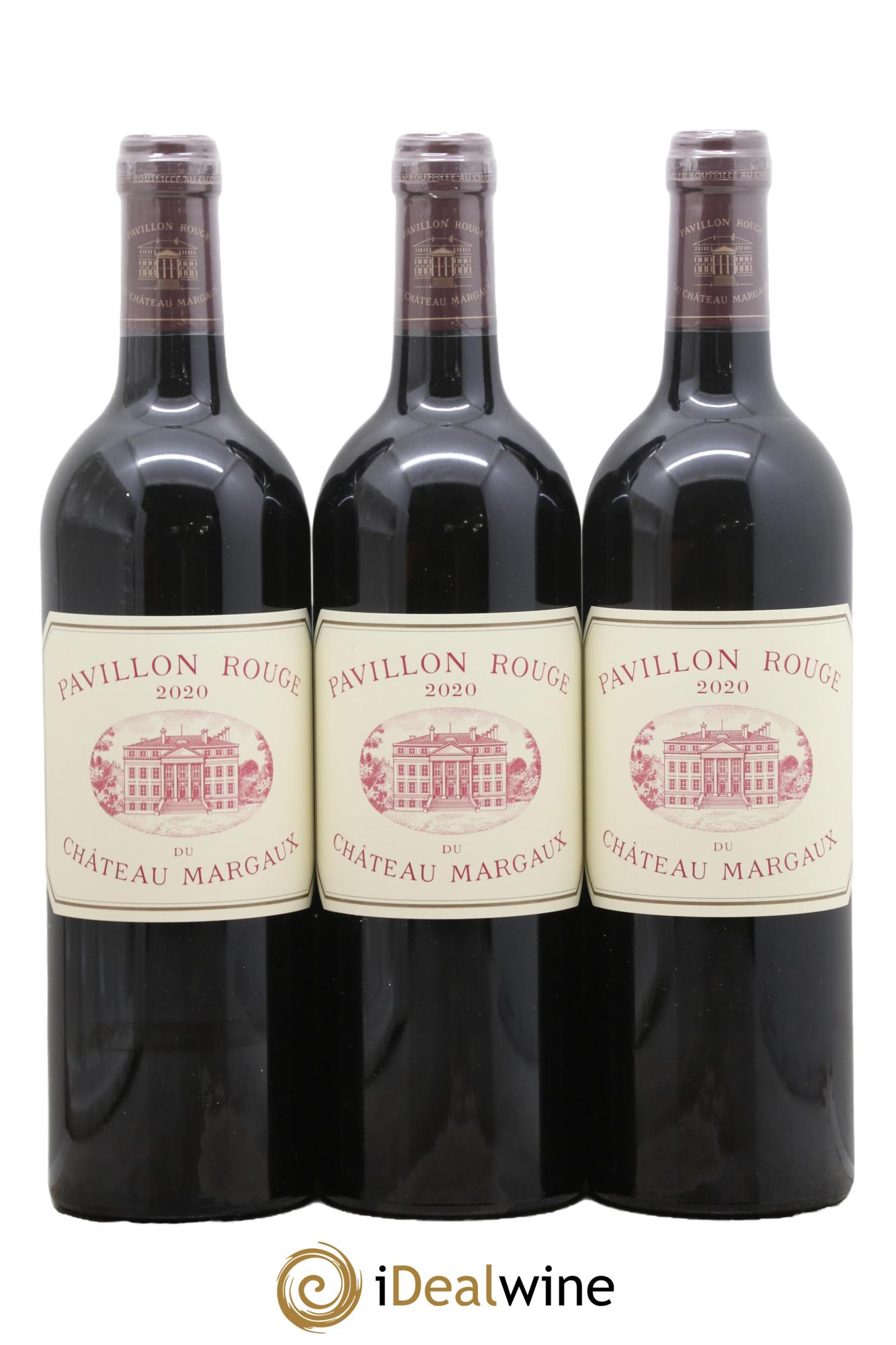 Pavillon Rouge du Château Margaux Second Vin 2020 - Lot of 3 bottles - 0
