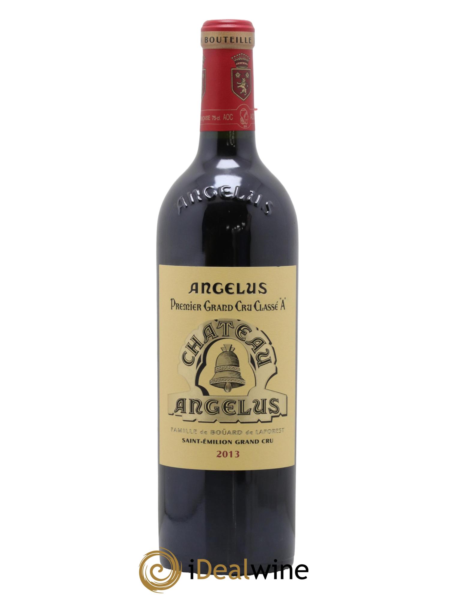 Château Angélus 1er Grand Cru Classé A 2013 - Lot de 1 bouteille - 0