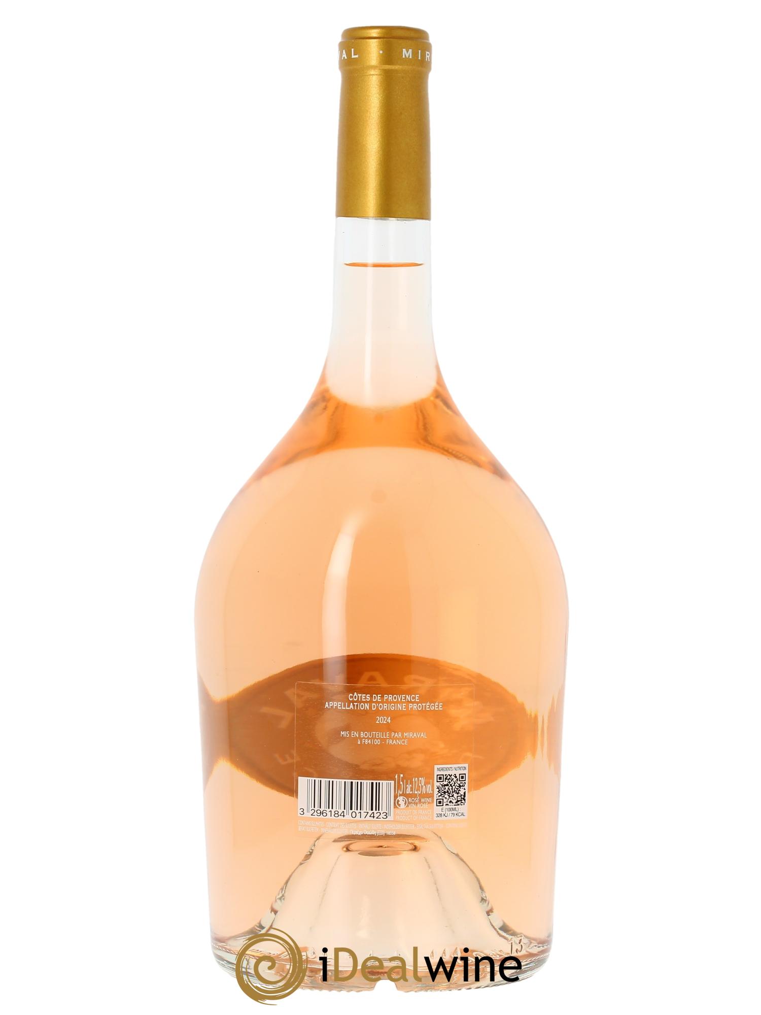 Côtes de Provence Château de Miraval 2024 - Lot de 1 magnum - 1