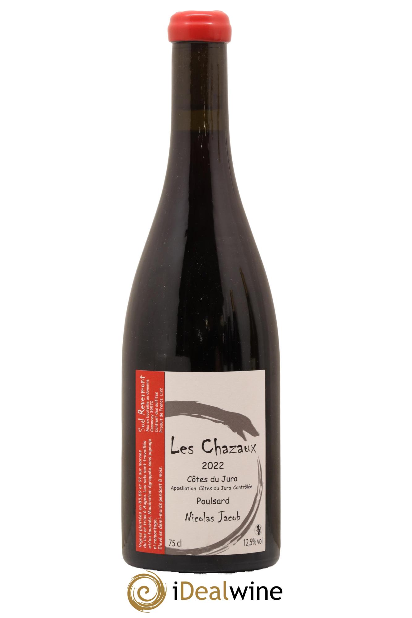 Côtes du Jura Poulsard Les Chazaux Nicolas Jacob 2022 - Lot de 1 bouteille - 0