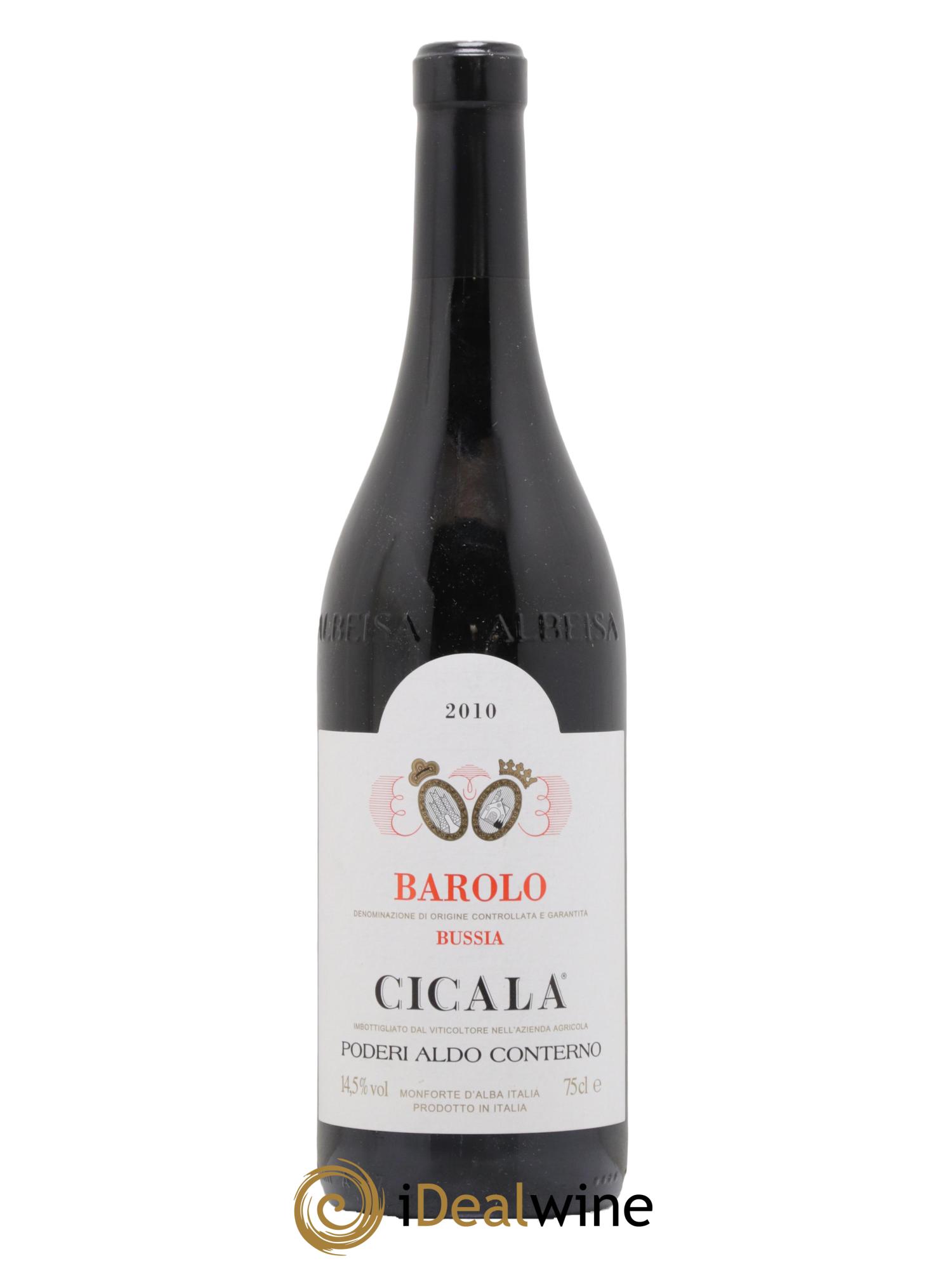 Barolo DOCG Bussia Cicala Aldo Conterno 2010 - Posten von 1 Flasche - 0