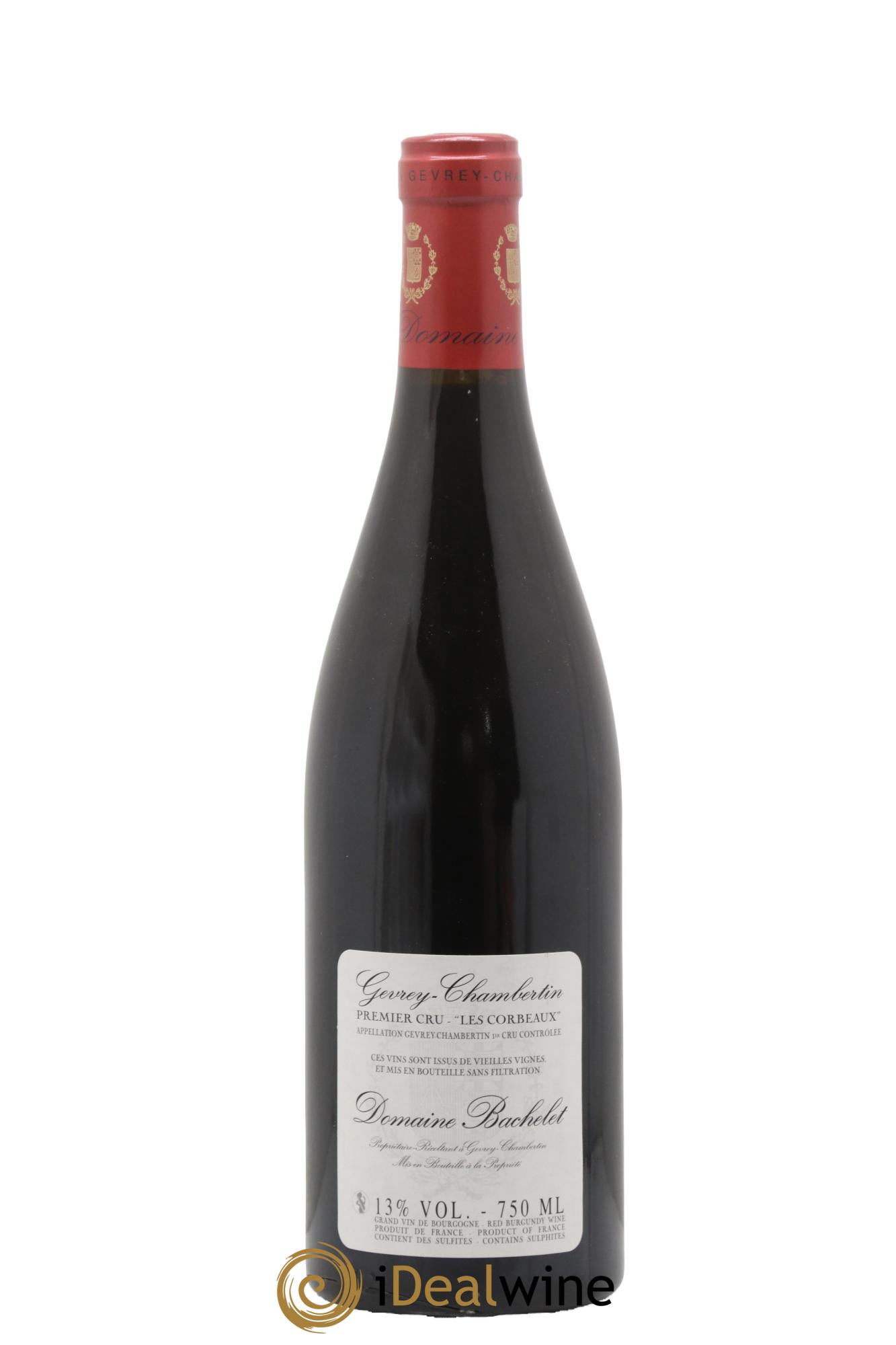 Gevrey-Chambertin 1er Cru Les Corbeaux Vieilles Vignes Denis Bachelet (Domaine) 2013 - Lot of 1 bottle - 1