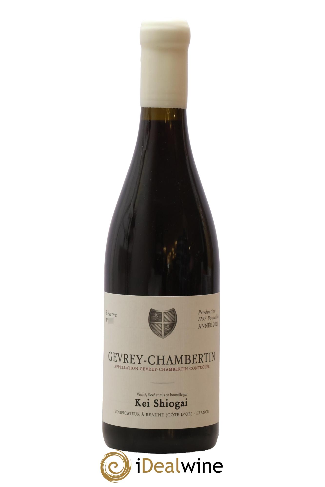 Gevrey-Chambertin Kei Shiogai 2021 - Posten von 1 Flasche - 0