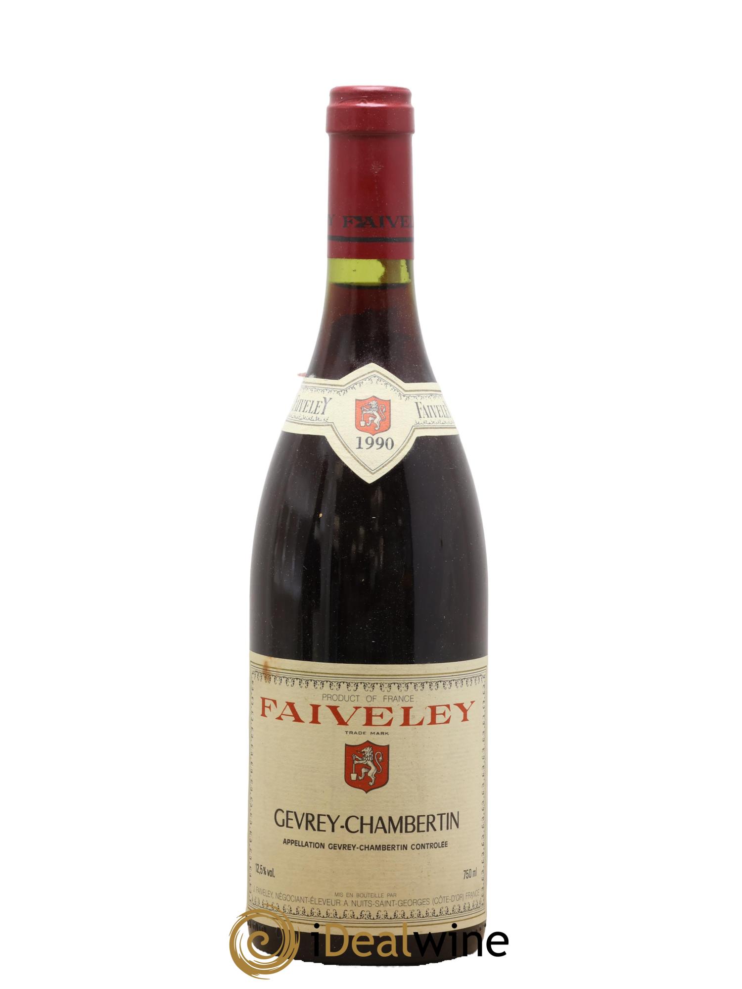 Gevrey-Chambertin Faiveley 1990 - Lot de 1 bouteille - 0