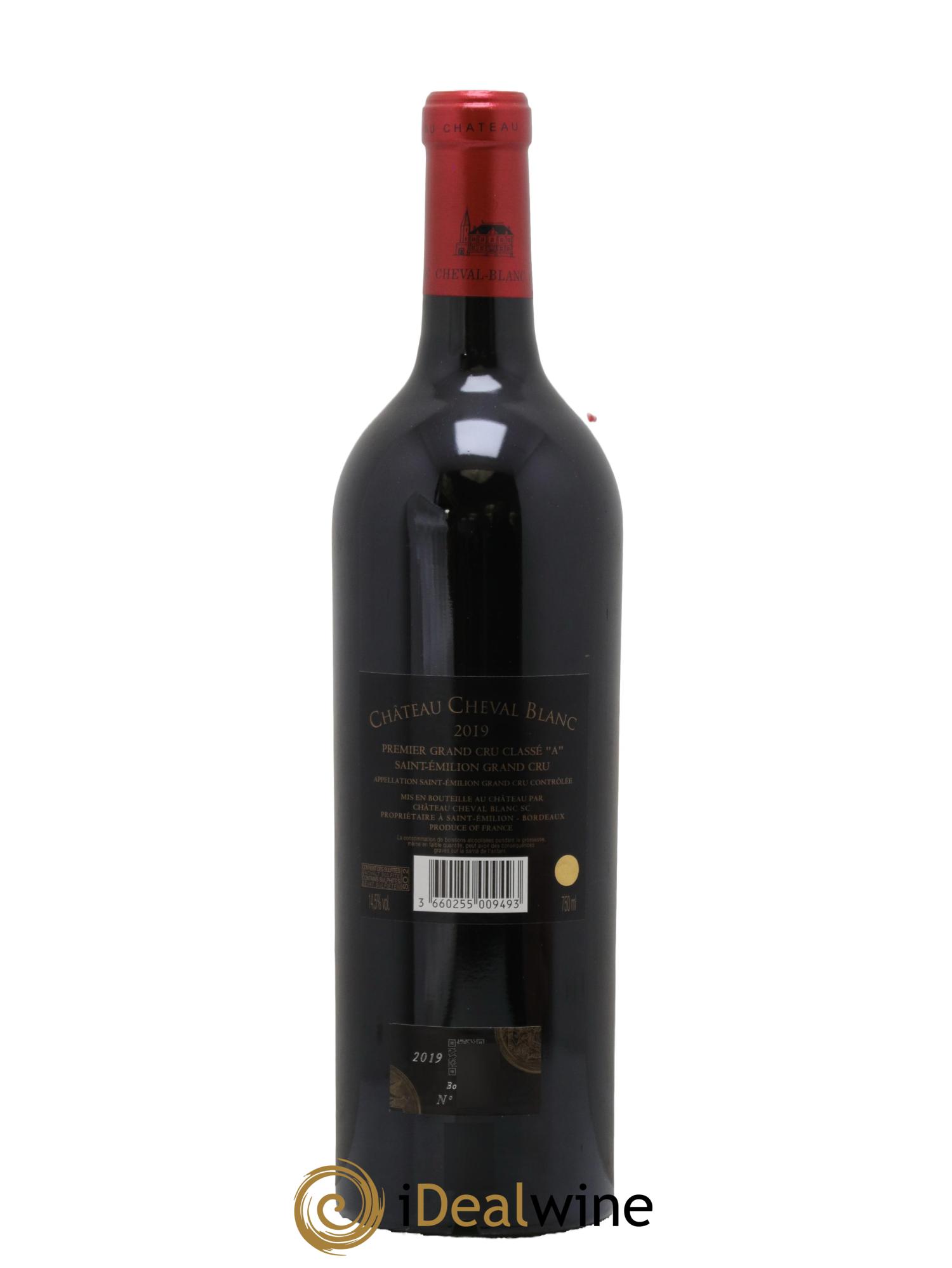 Château Cheval Blanc 1er Grand Cru Classé A 2019 - Lot de 1 bouteille - 2