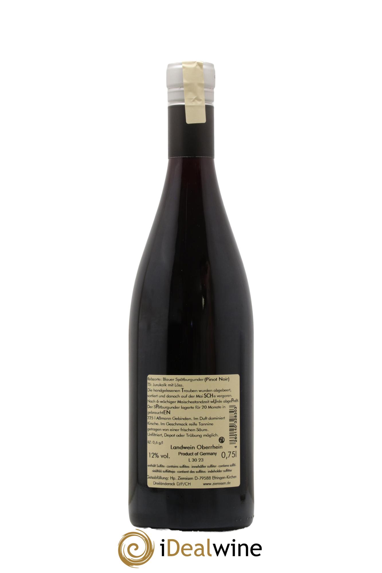 Allemagne TS 21 Baden Ziereisen Tschuppen 2021 - Lot of 1 bottle - 1