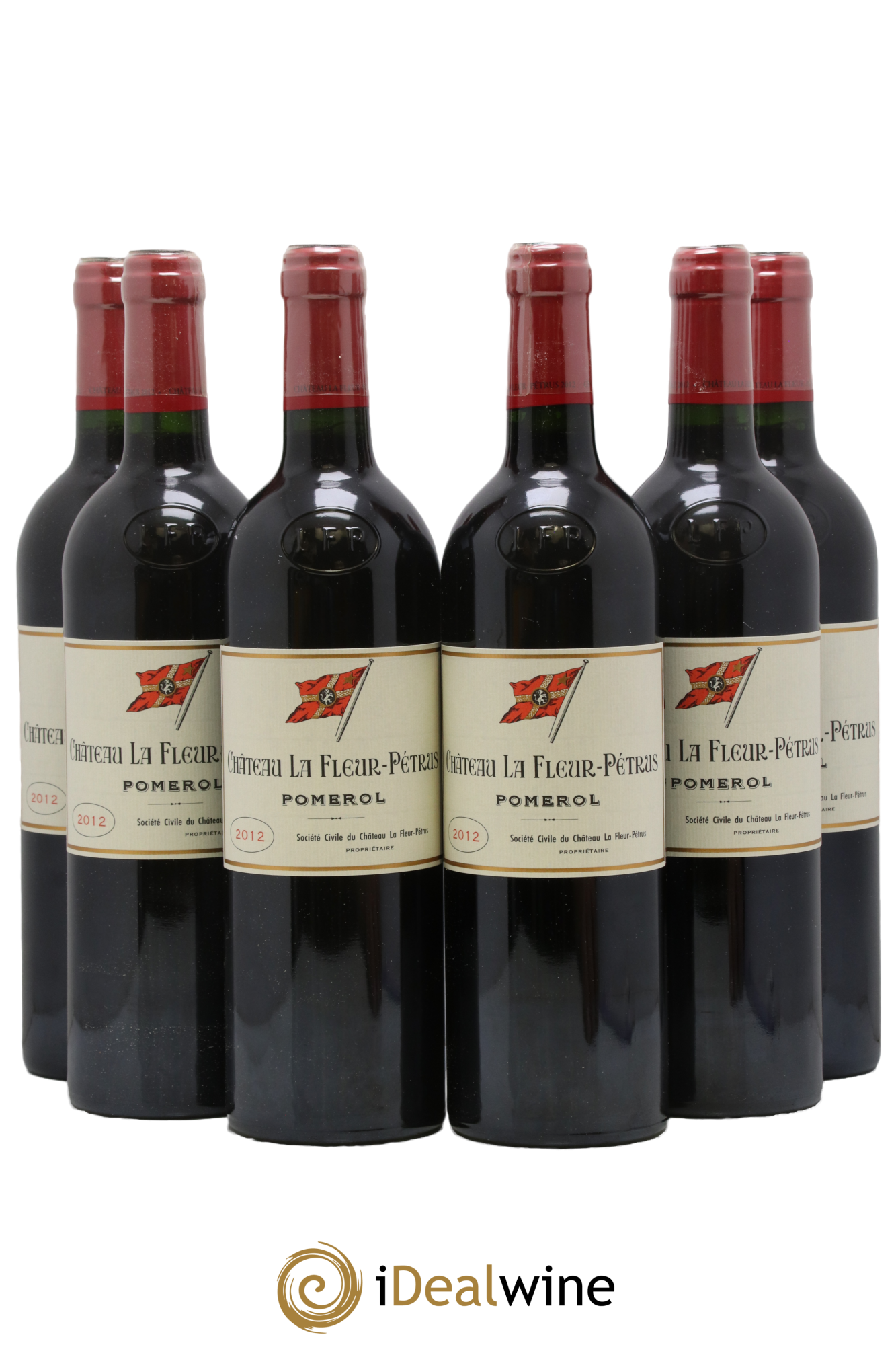 Château la Fleur Petrus 2012 - Lotto di 6 bottiglie - 0