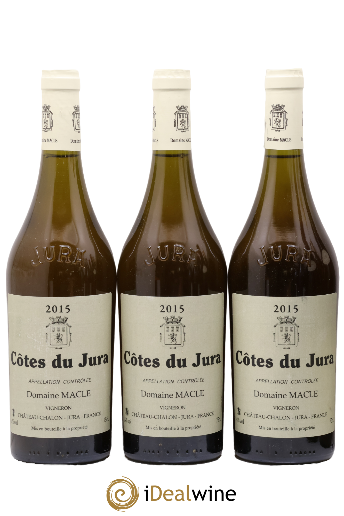 Côtes du Jura Jean Macle 2015 - Lot de 3 bouteilles - 0