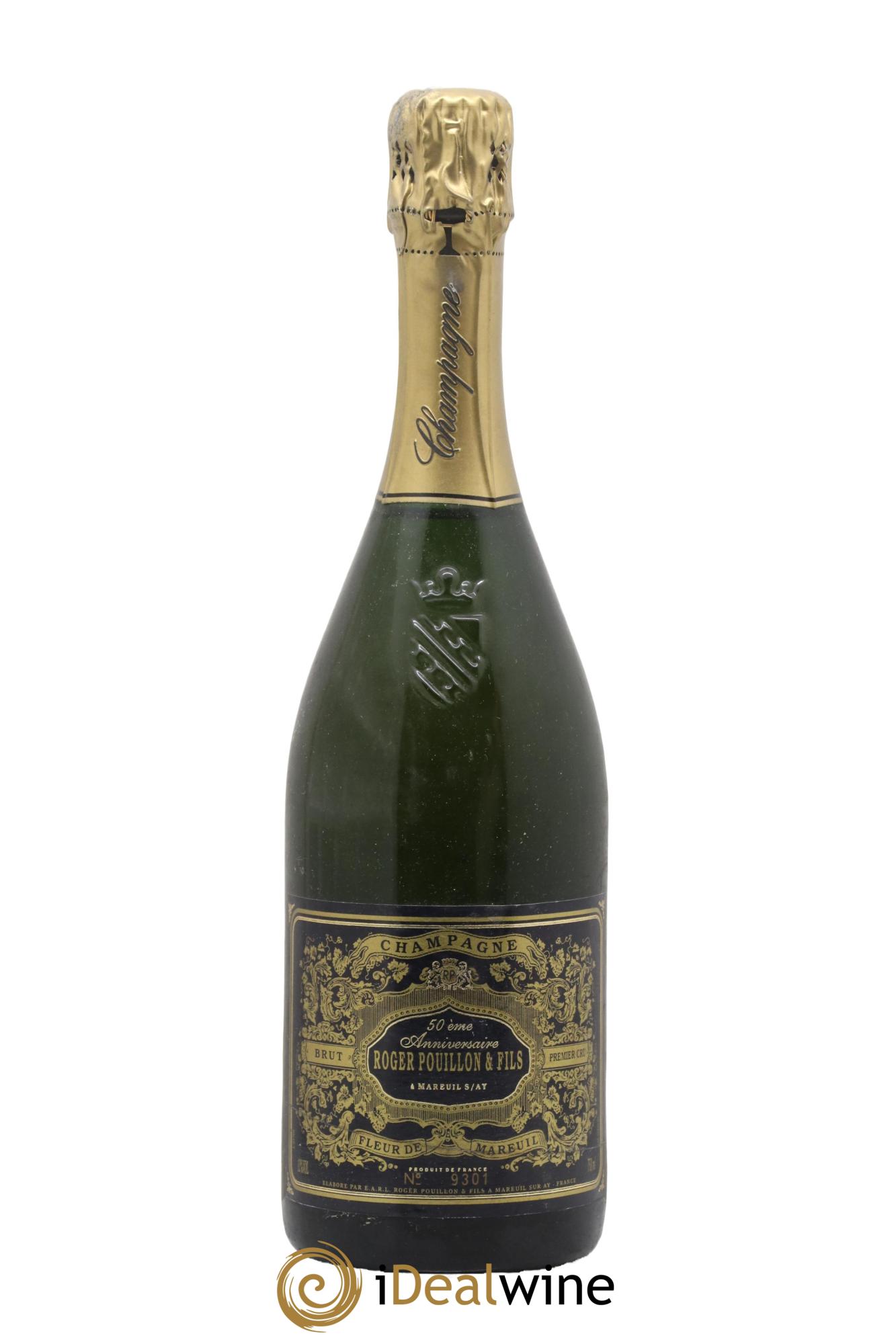 Champagne Fleur De Mareuil Roger Pouillon - Lot de 1 bouteille - 0