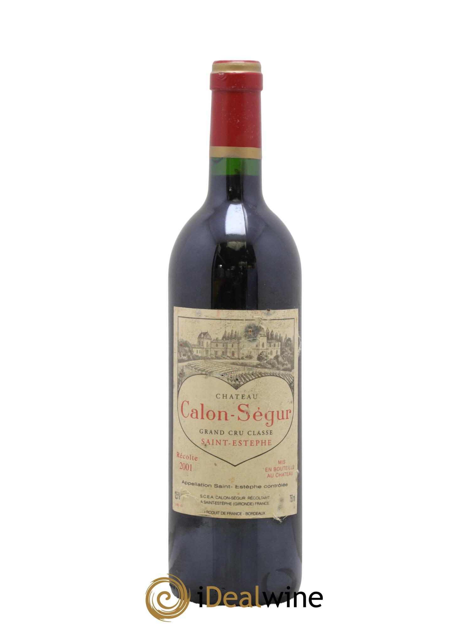 Château Calon Ségur 3ème Grand Cru Classé 2001 - Lotto di 1 bottiglia - 0