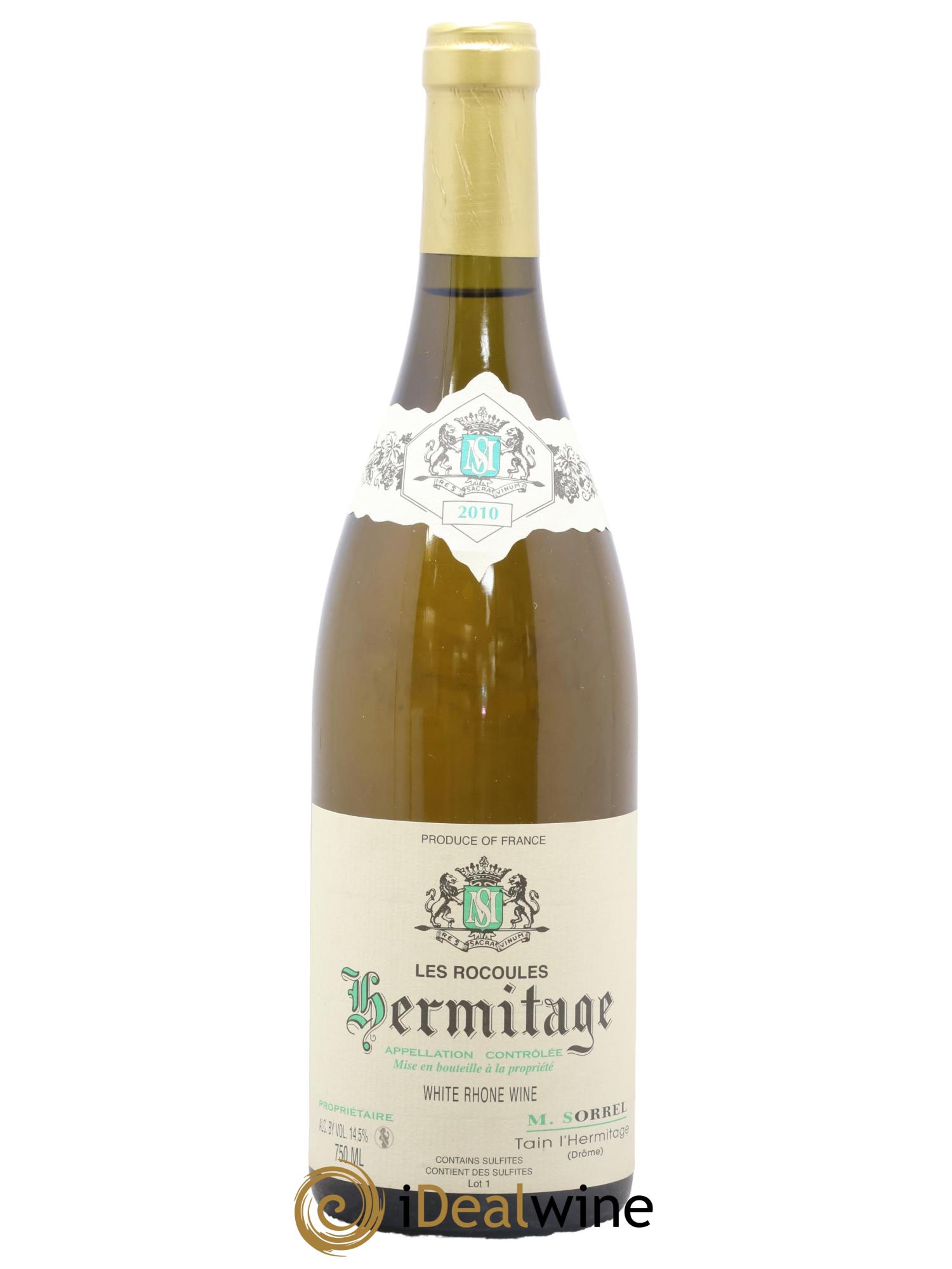 Hermitage Les Rocoules Marc Sorrel 2010 - Posten von 1 Flasche - 0