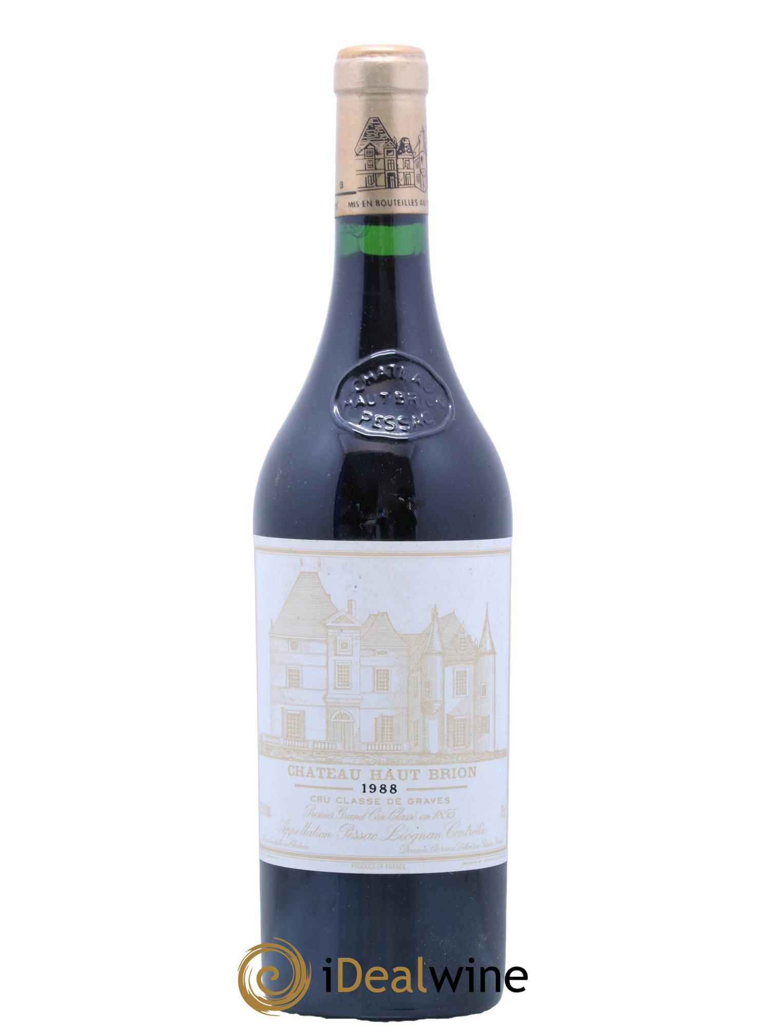 Château Haut Brion 1er Grand Cru Classé 1988 - Lot de 1 bouteille - 0