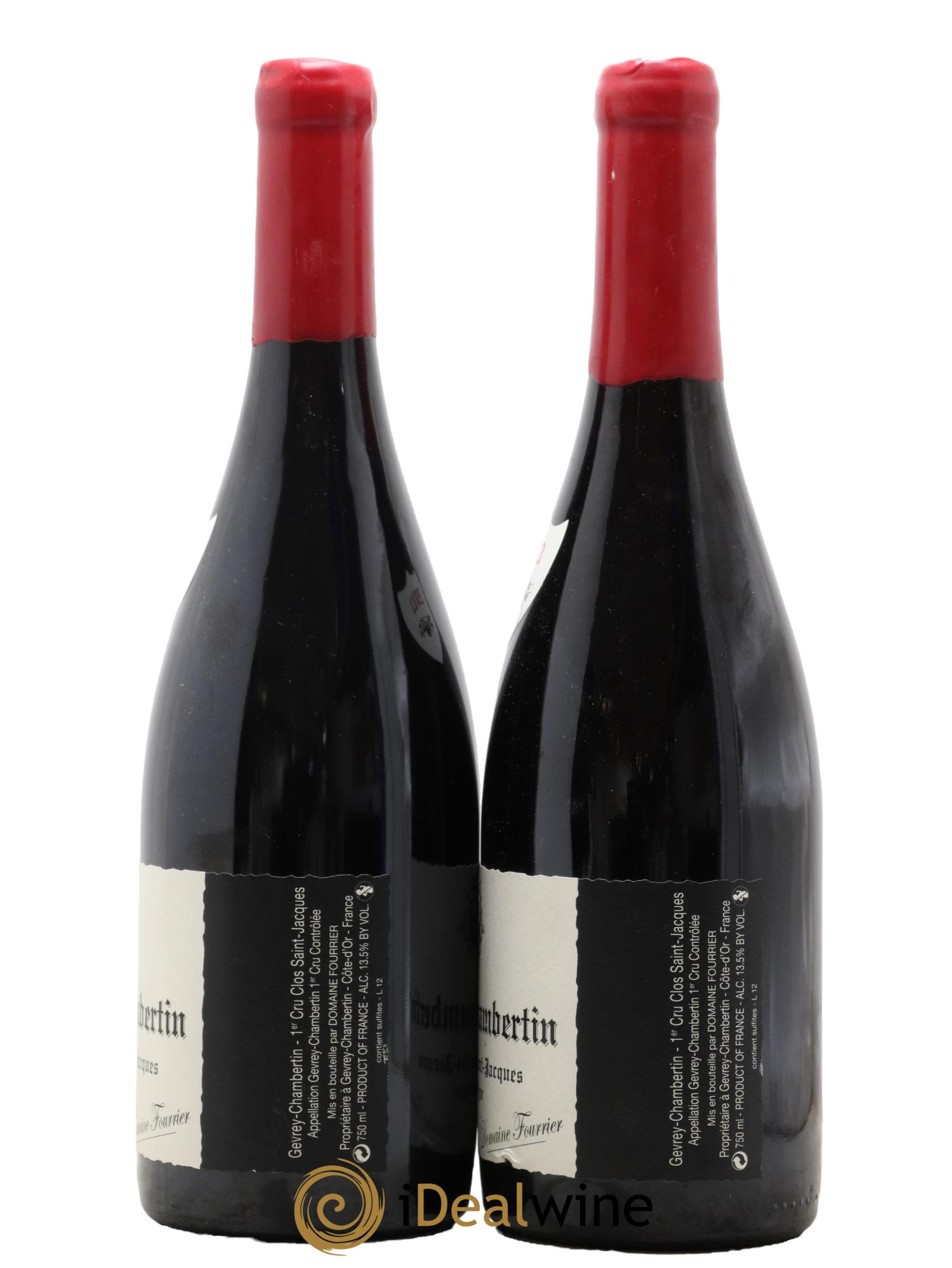 Gevrey-Chambertin 1er Cru Clos Saint-Jacques Vieille Vigne Fourrier (Domaine) 2013 - Lot de 2 bouteilles - 1