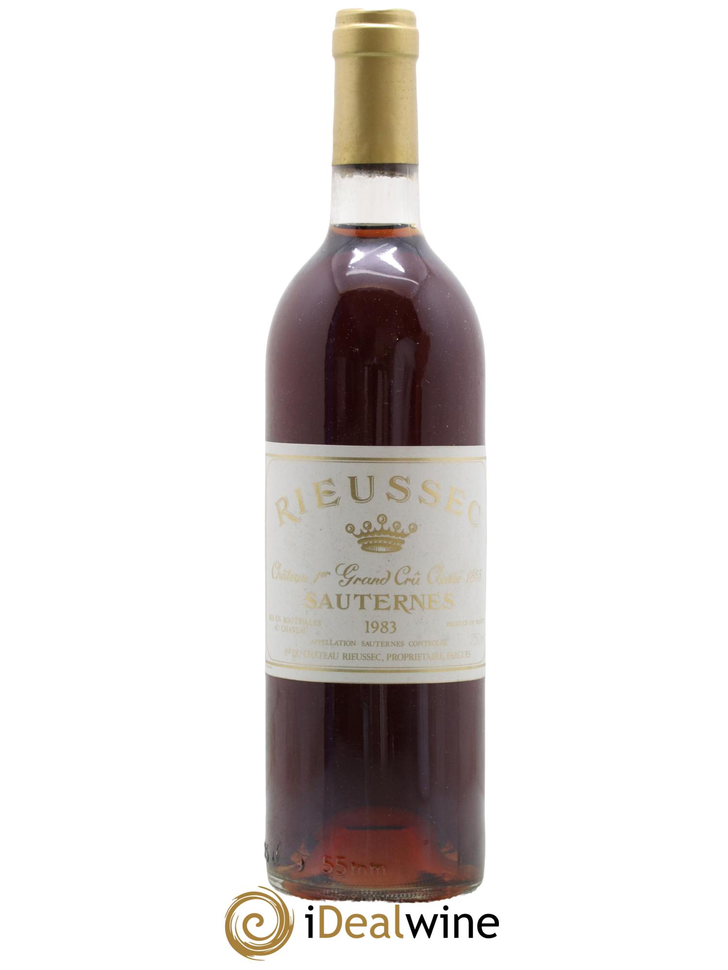 Château Rieussec 1er Grand Cru Classé 1983 - Posten von 1 Flasche - 0