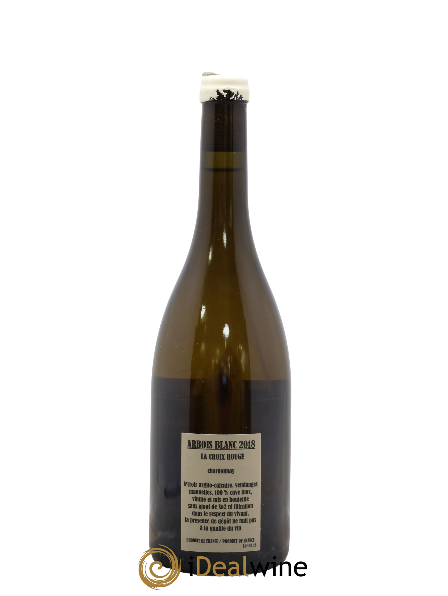 Arbois Chardonnay La Croix Rouge Adeline Houillon & Renaud Bruyère 2018 - Lot of 1 bottle - 1