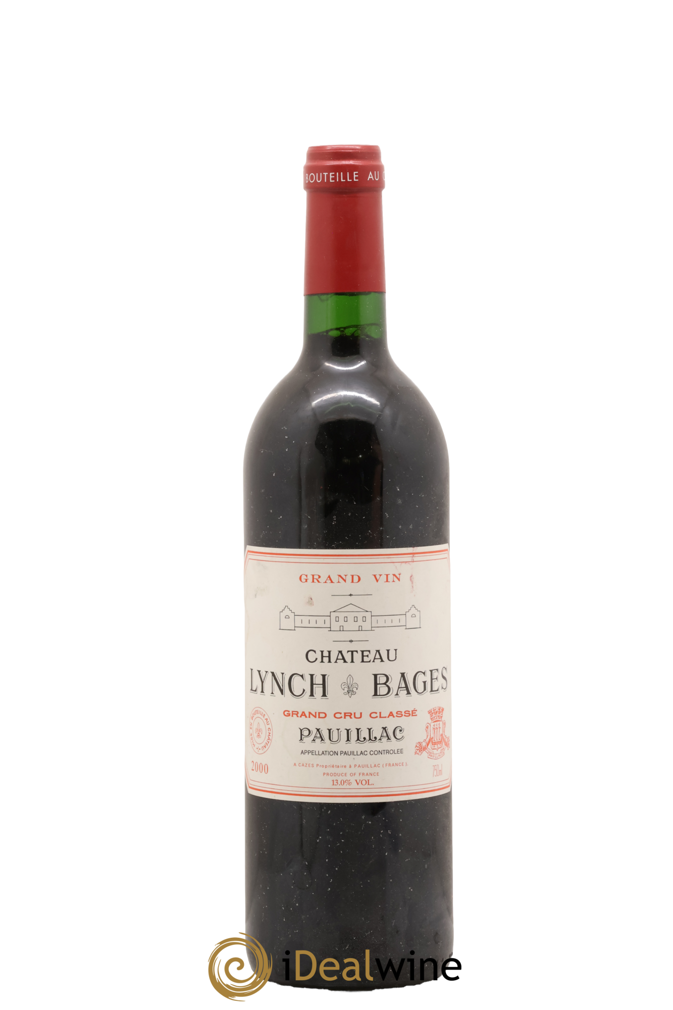 Château Lynch Bages 5ème Grand Cru Classé 2000 - Lote de 1 botella - 0