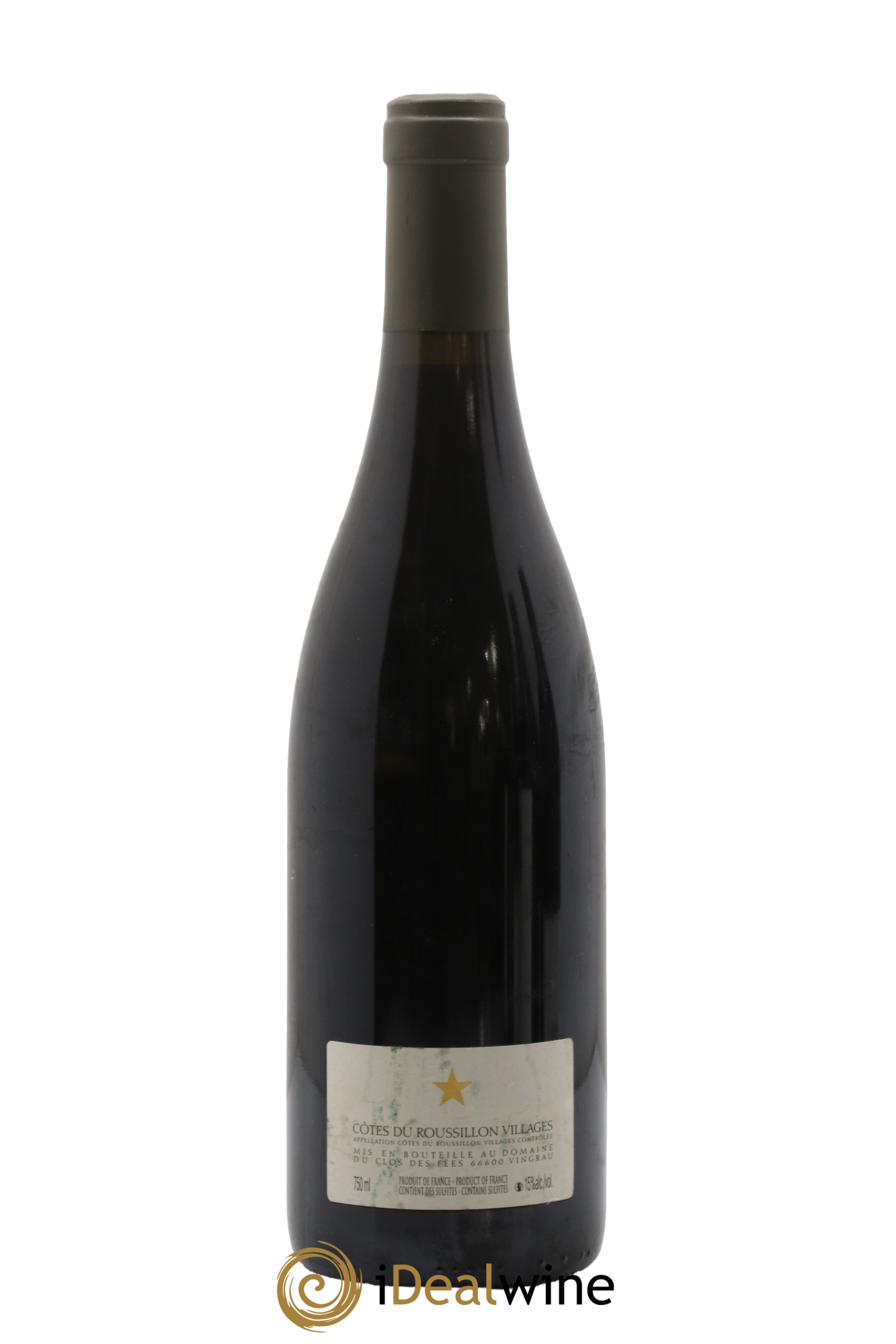 Côtes du Roussillon Villages Clos des Fées Hervé Bizeul 2012 - Lot de 1 bouteille - 1