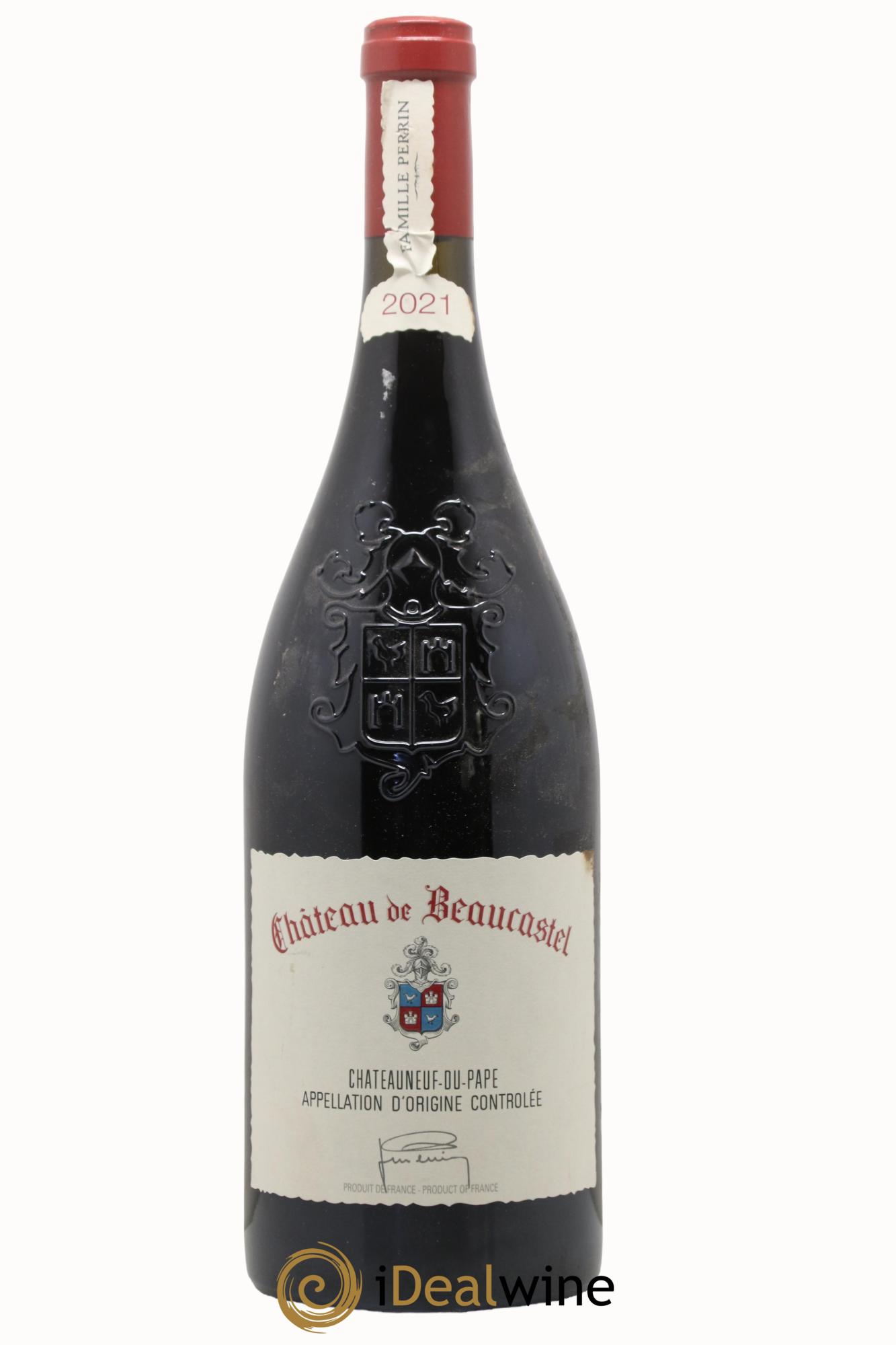 Châteauneuf-du-Pape Château de Beaucastel Famille Perrin 2021 - Lot de 1 magnum - 0