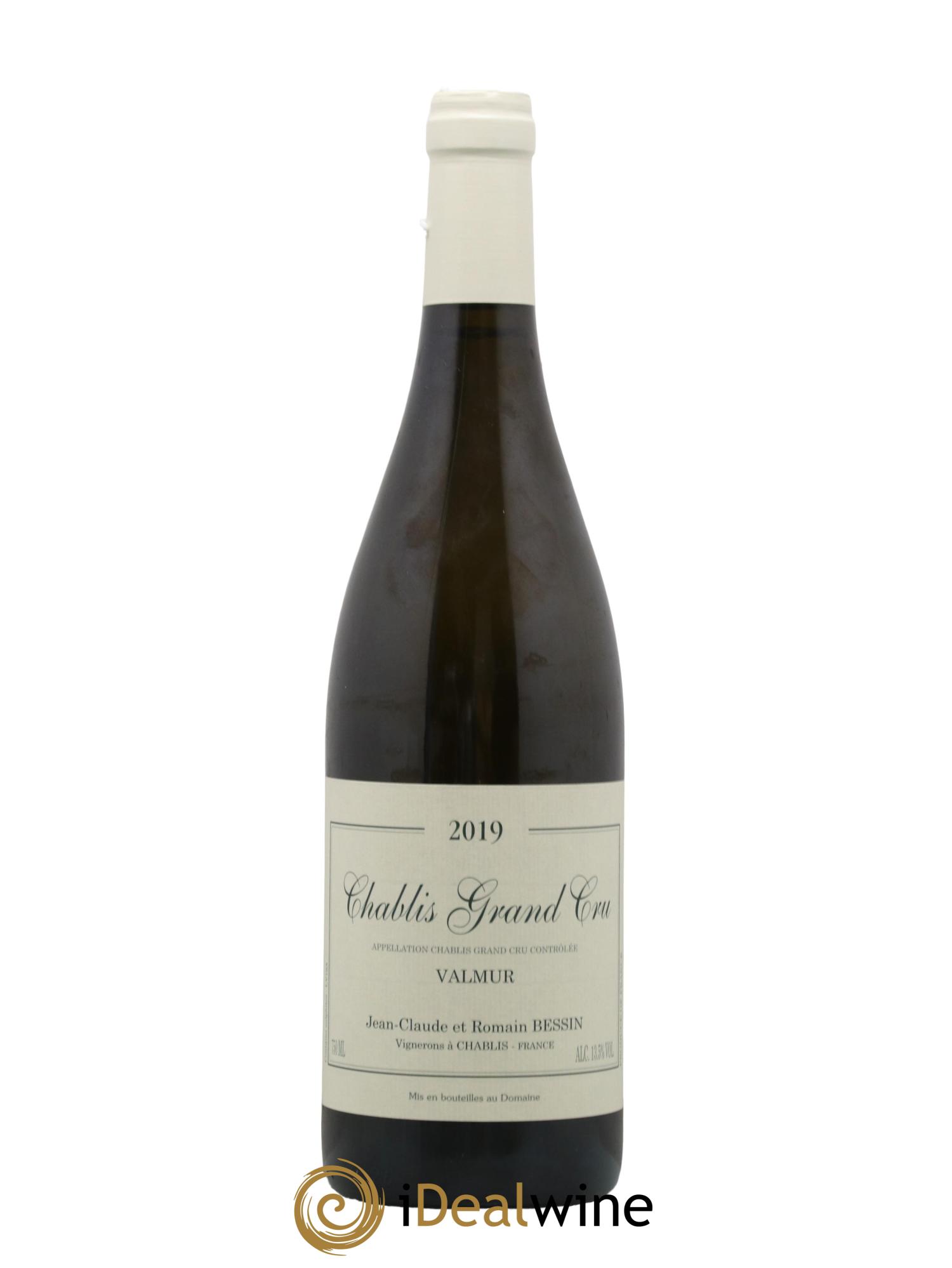 Chablis Grand Cru Valmur Jean-Claude & Romain Bessin 2019 - Lot de 1 bouteille - 0