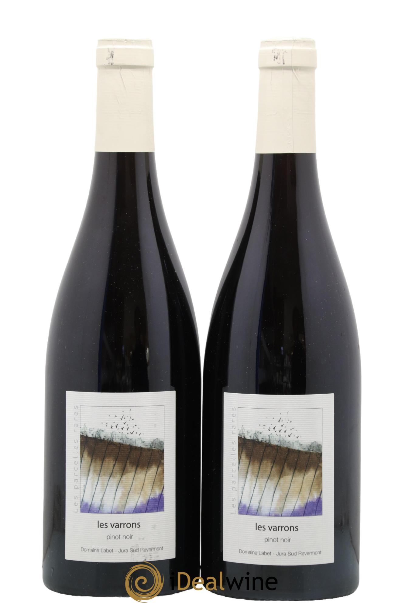 Côtes du Jura Pinot Noir Les Varrons Sélection Massale Domaine Labet 2022 - Lot de 2 bouteilles - 0