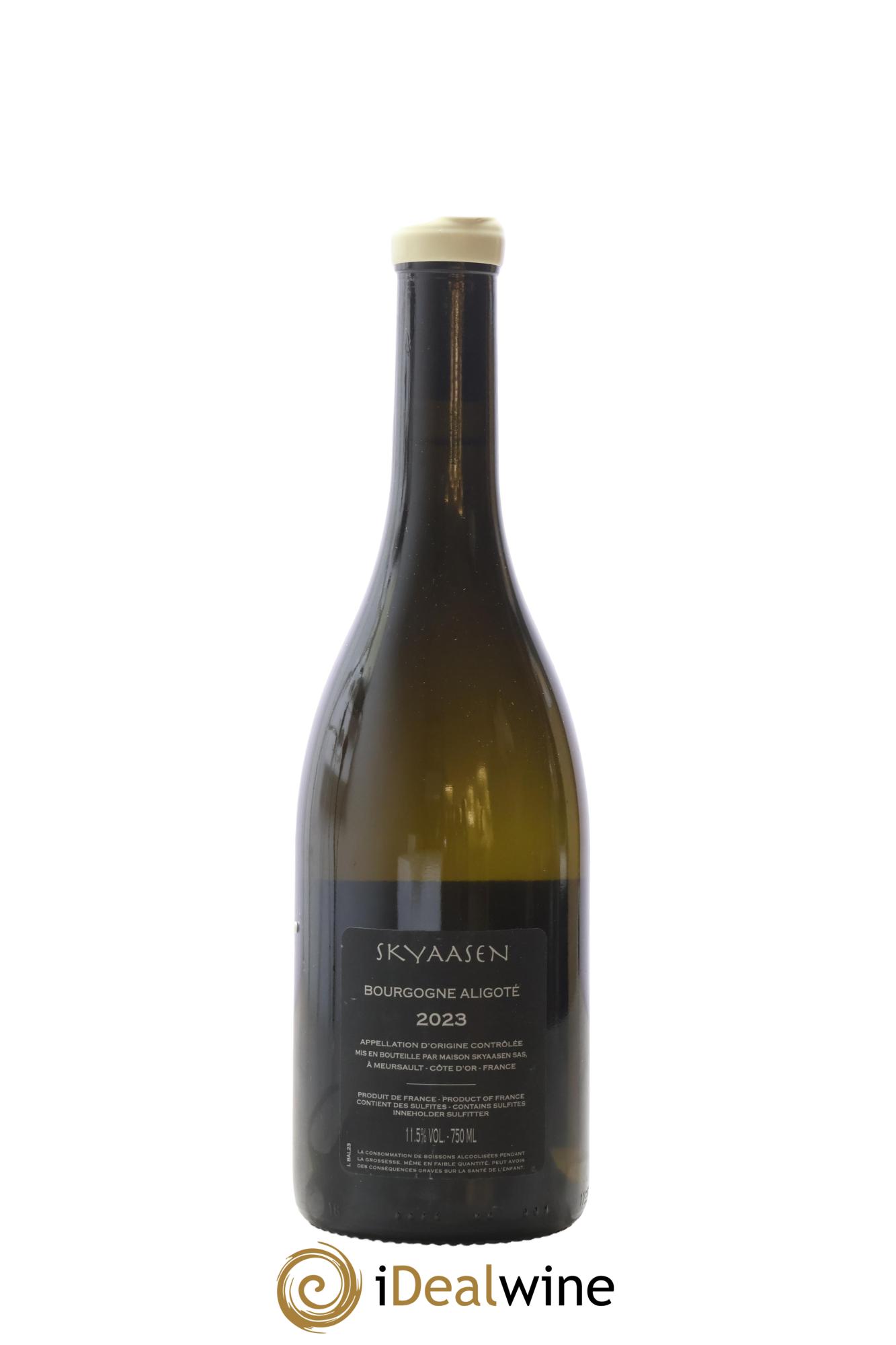 Bourgogne Aligoté Maison Skyaasen 2023 - Lot de 1 bouteille - 1