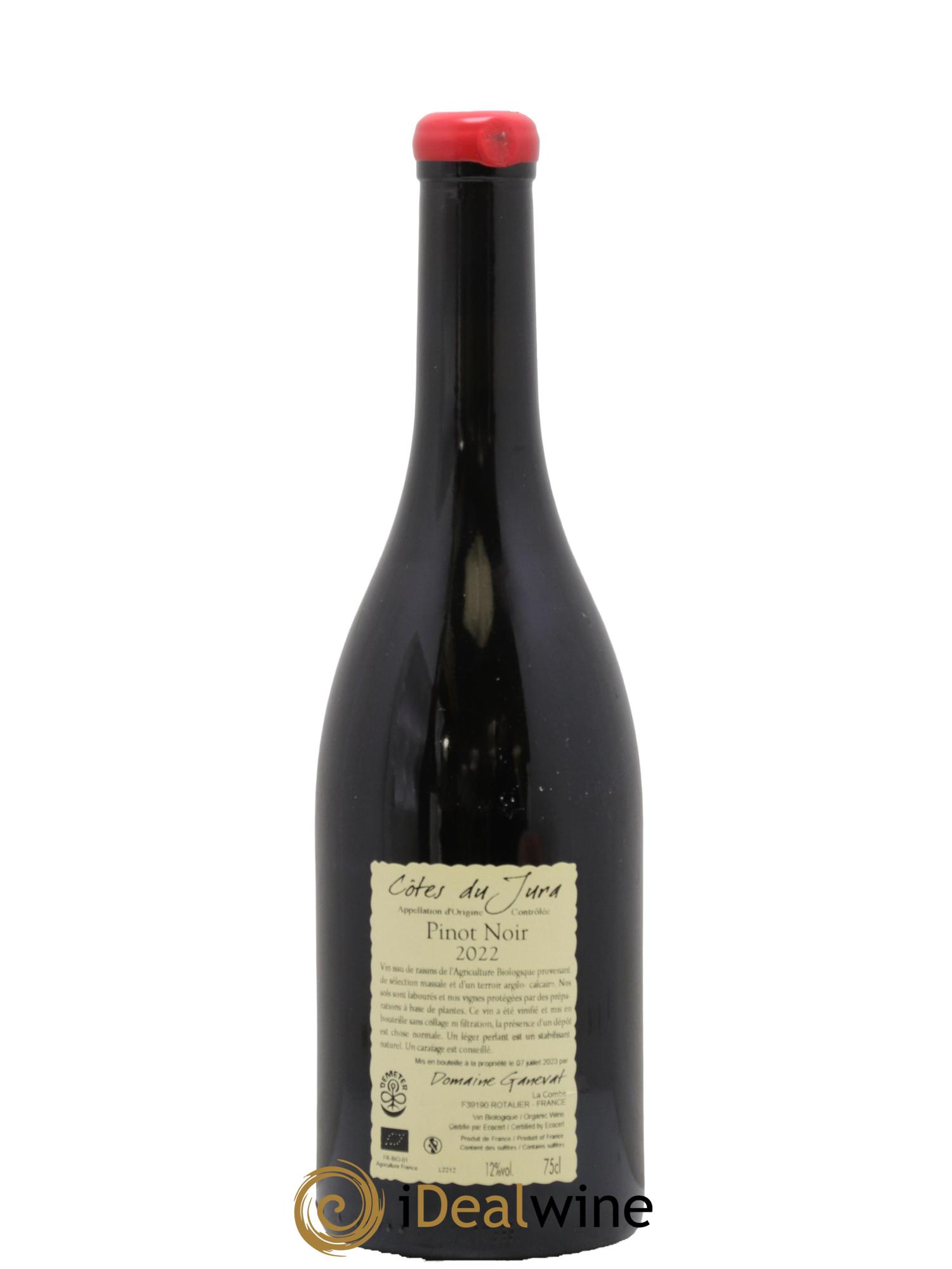 Côtes du Jura Cuvée Julien Jean-François Ganevat (Domaine) 2022 - Lot de 1 bouteille - 1