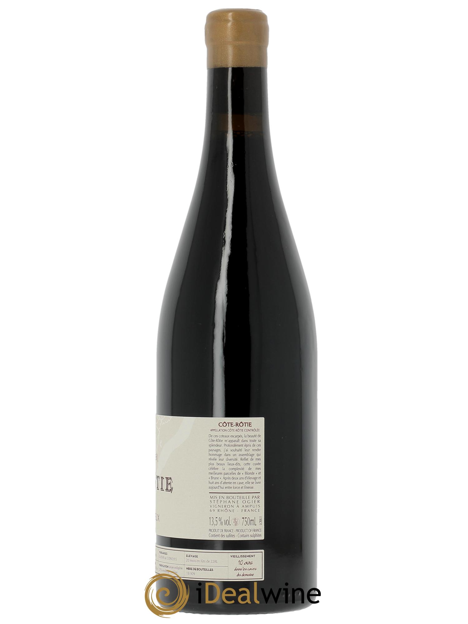 Côte-Rôtie Mes Grands Lieux Stéphane Ogier  2015 - Lot de 1 bouteille - 1