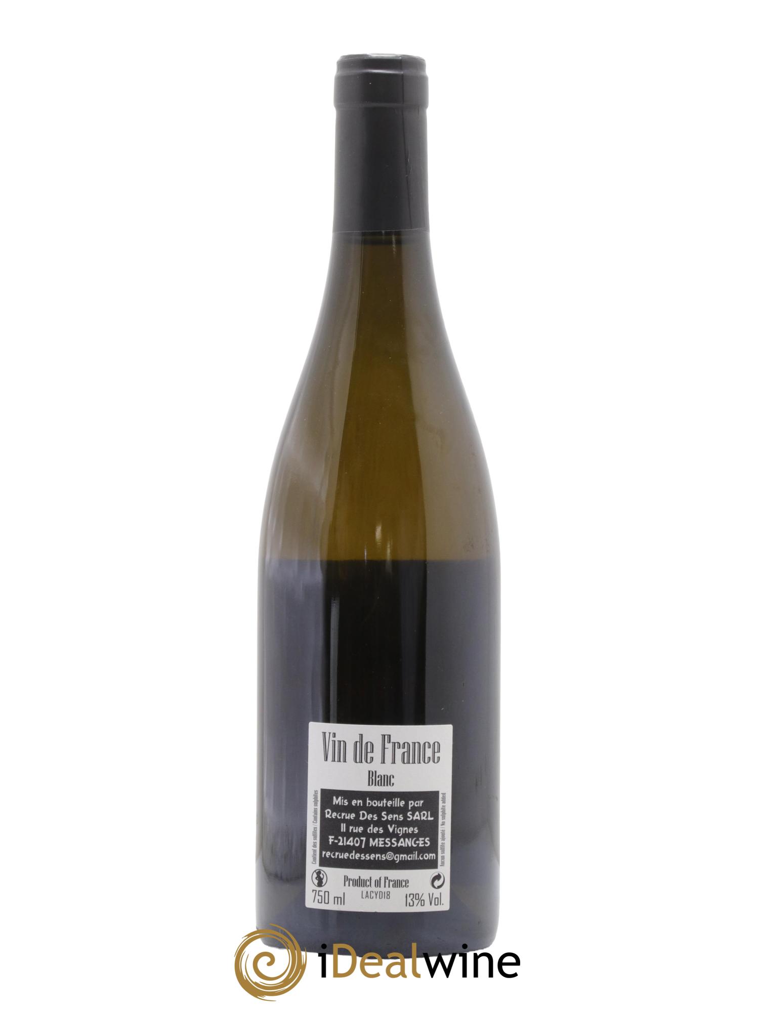 Vin de France Canonique Domaine Yann Durieux Recrue des Sens 2018 - Lotto di 1 bottiglia - 1