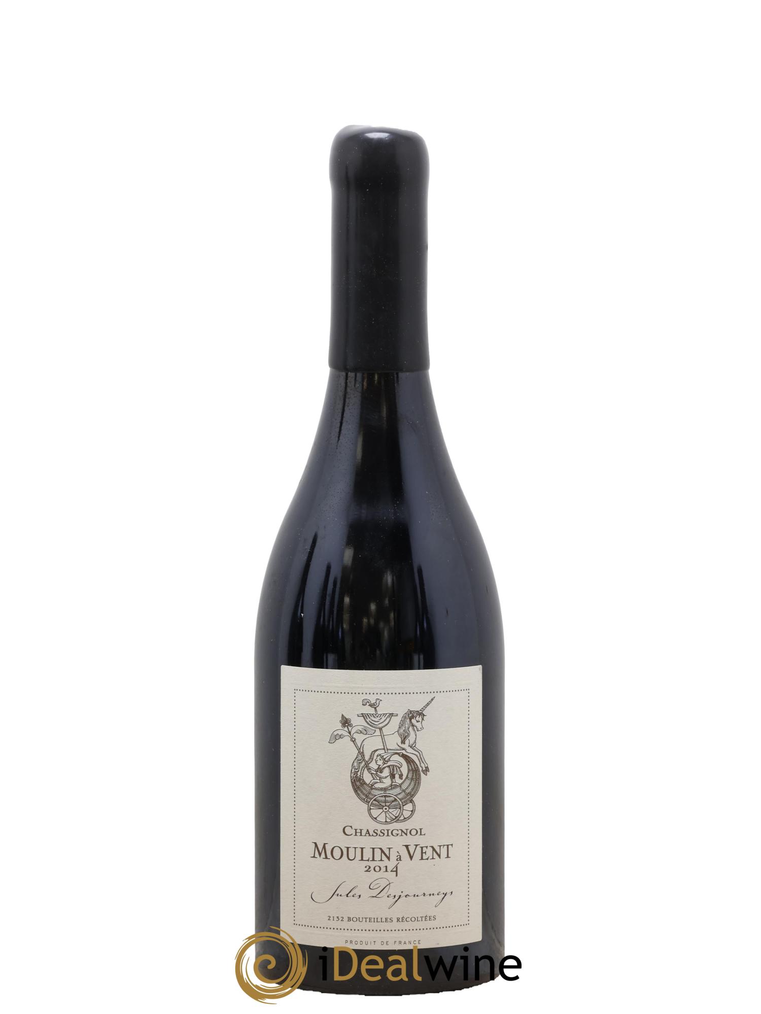 Moulin à Vent Chassignol Jules Desjourneys 2014 - Posten von 1 Flasche - 0